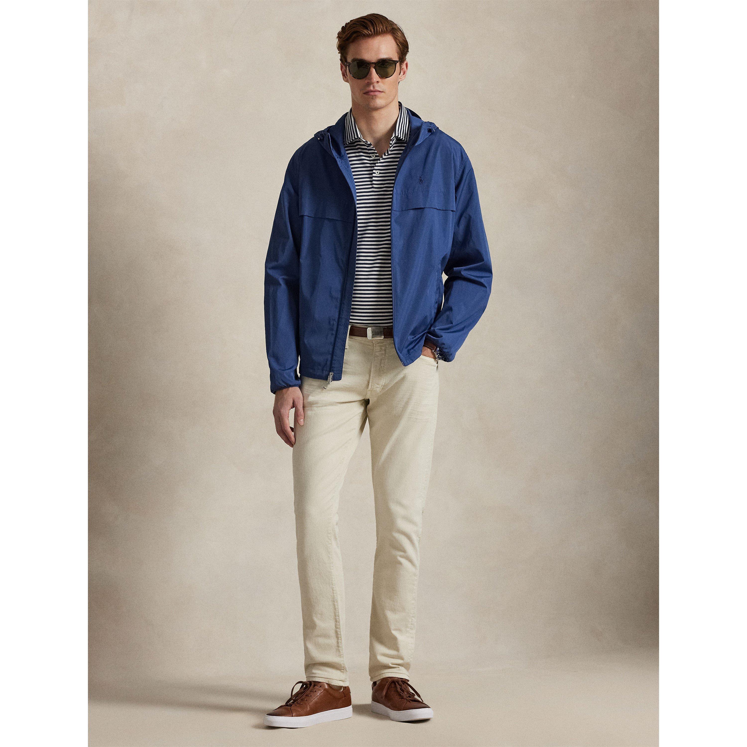Weather-Resistant Lined Windbreaker