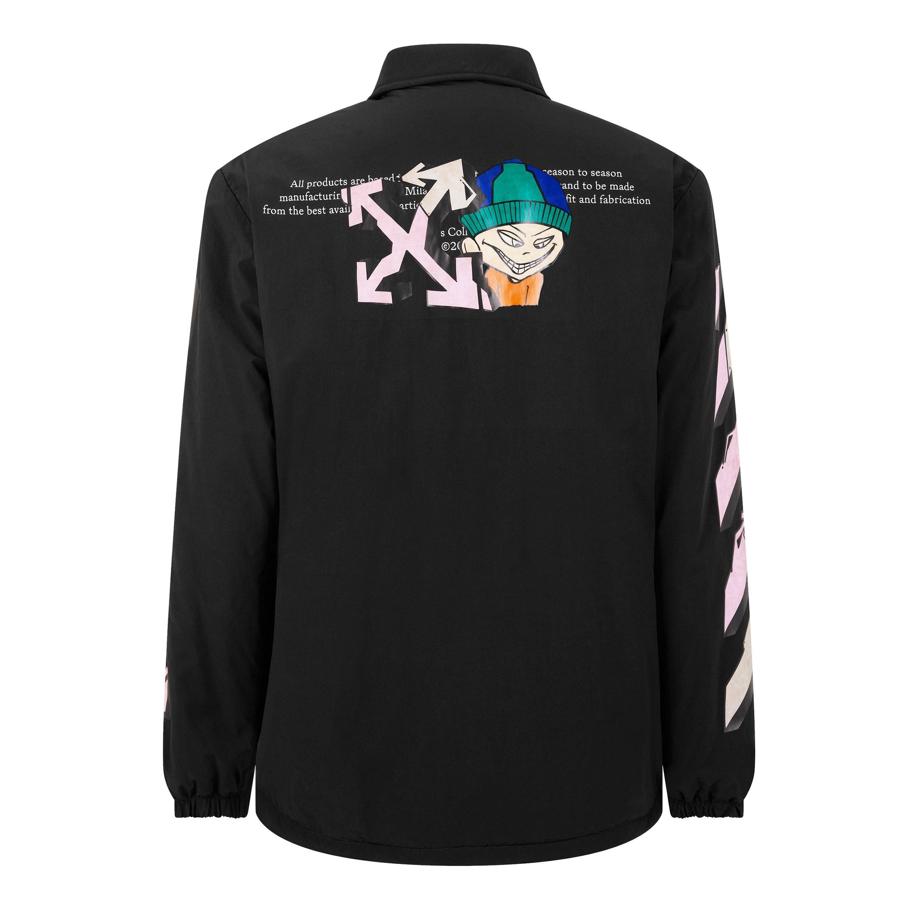 Graffiti Puppet Padded Jacket