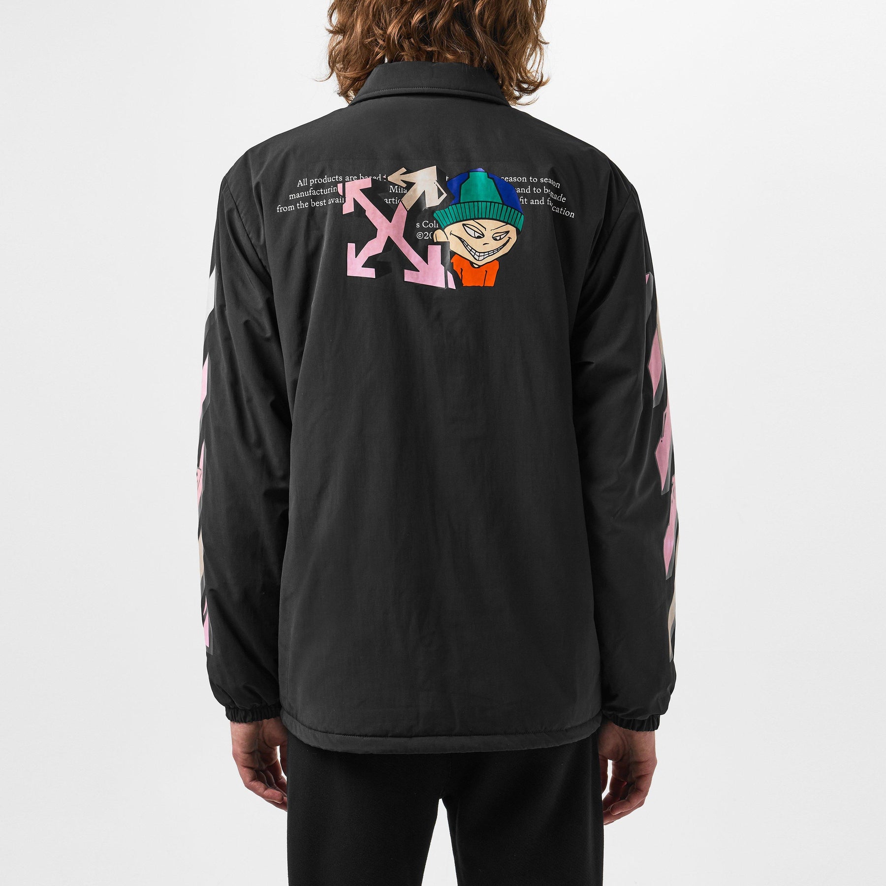 Graffiti Puppet Padded Jacket
