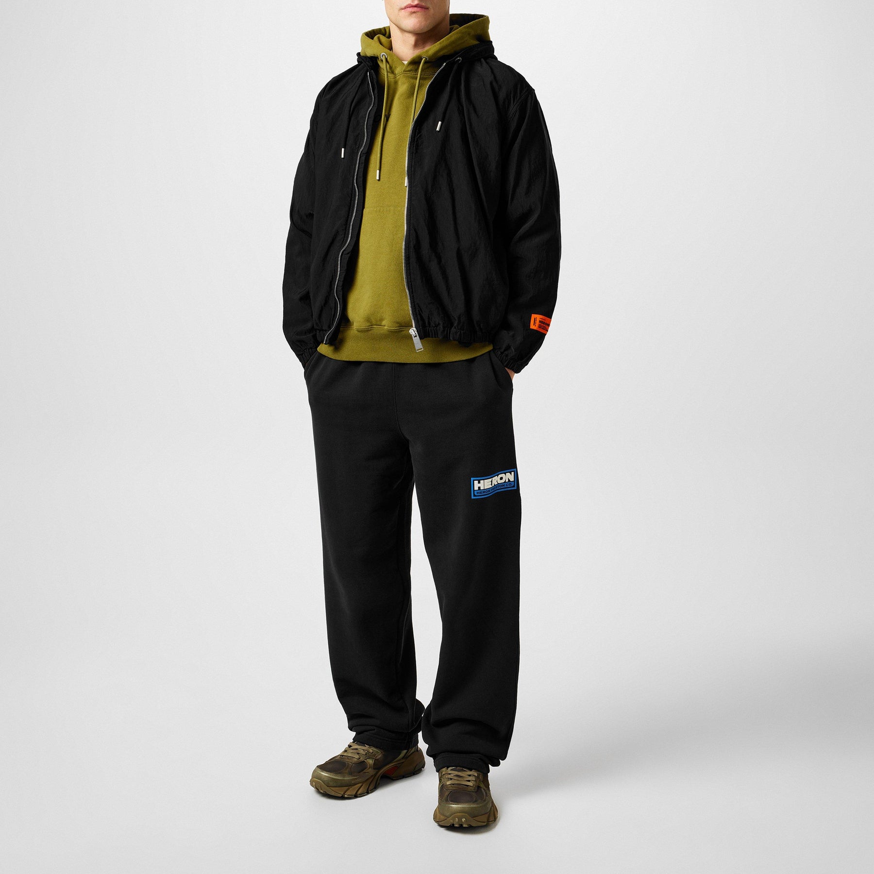 Tape Washed Windbreaker