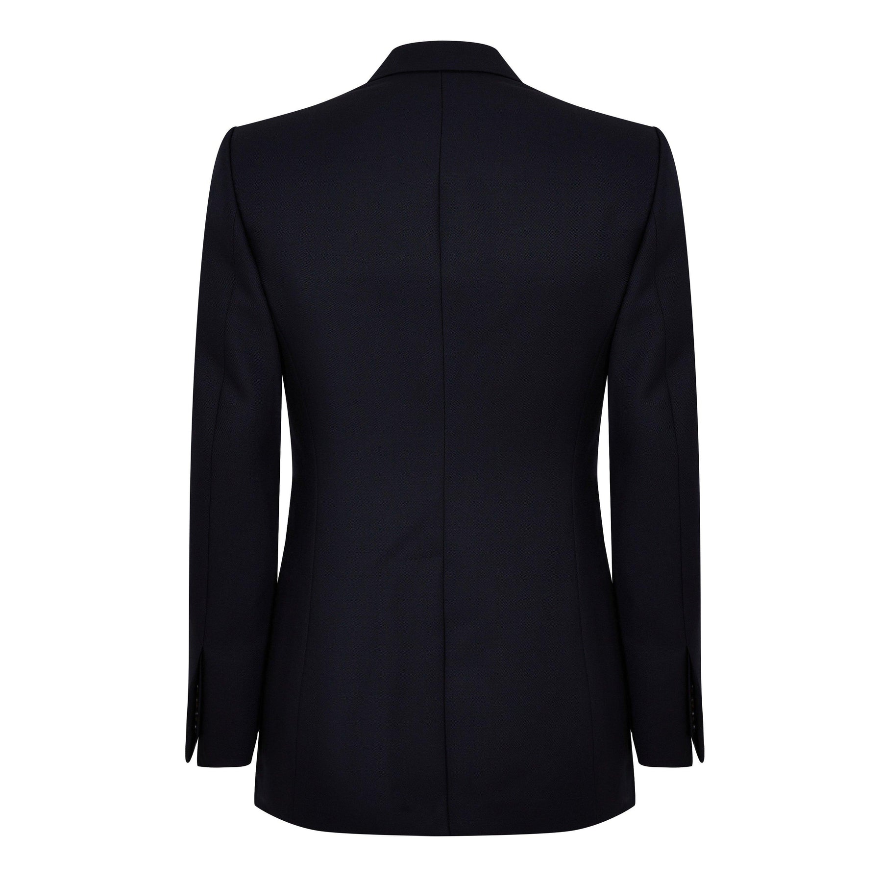 Neat Shoulder Double-Breasted Jacket.