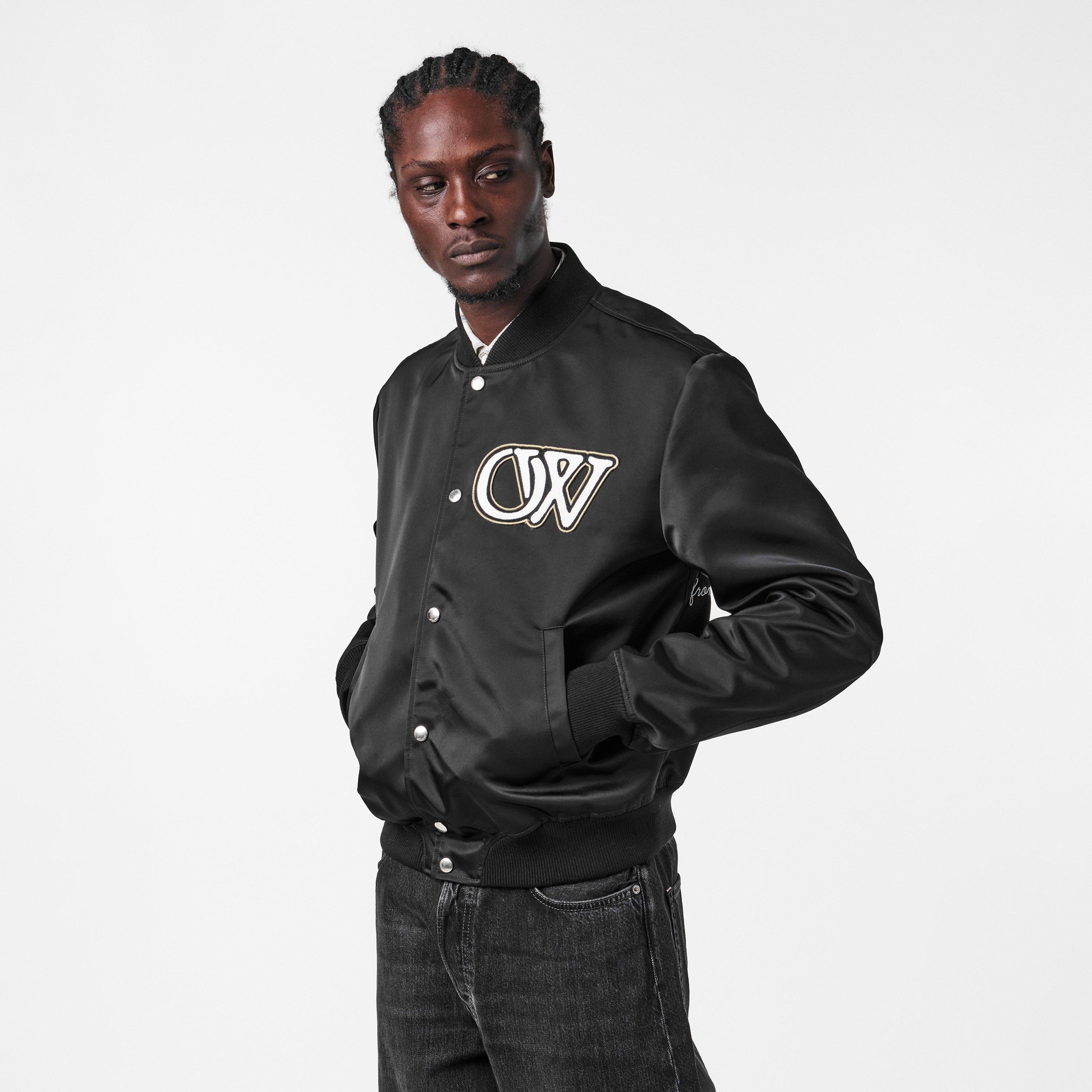 Monogram Long Sleeve Bomber Jacket
