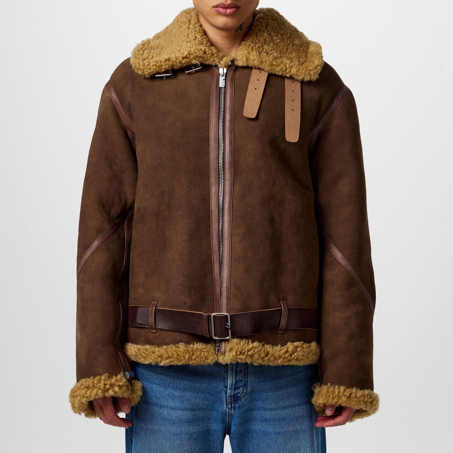 Shearling Aviator Jacket