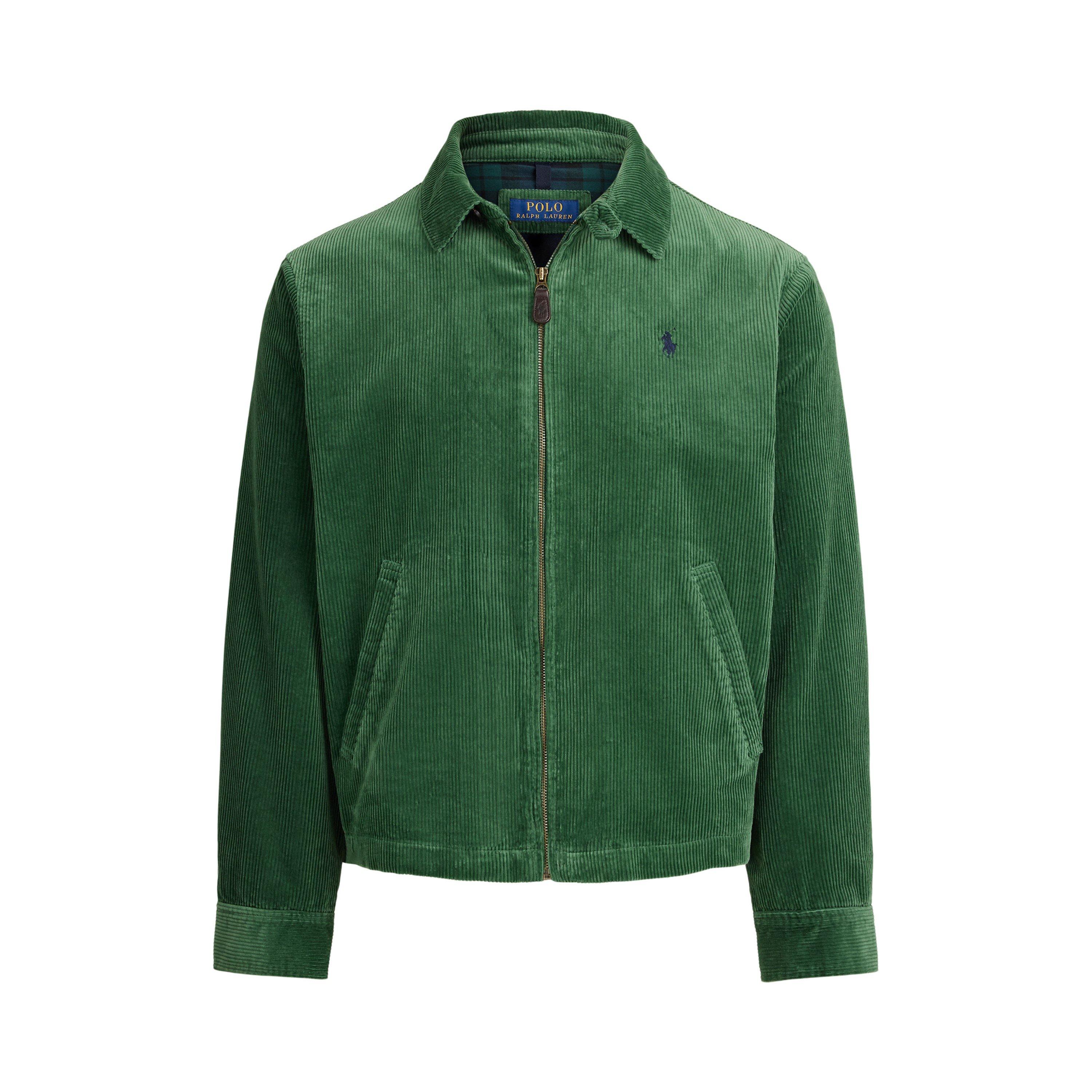 WaleCord Textured Weather-Resistant Windbreaker