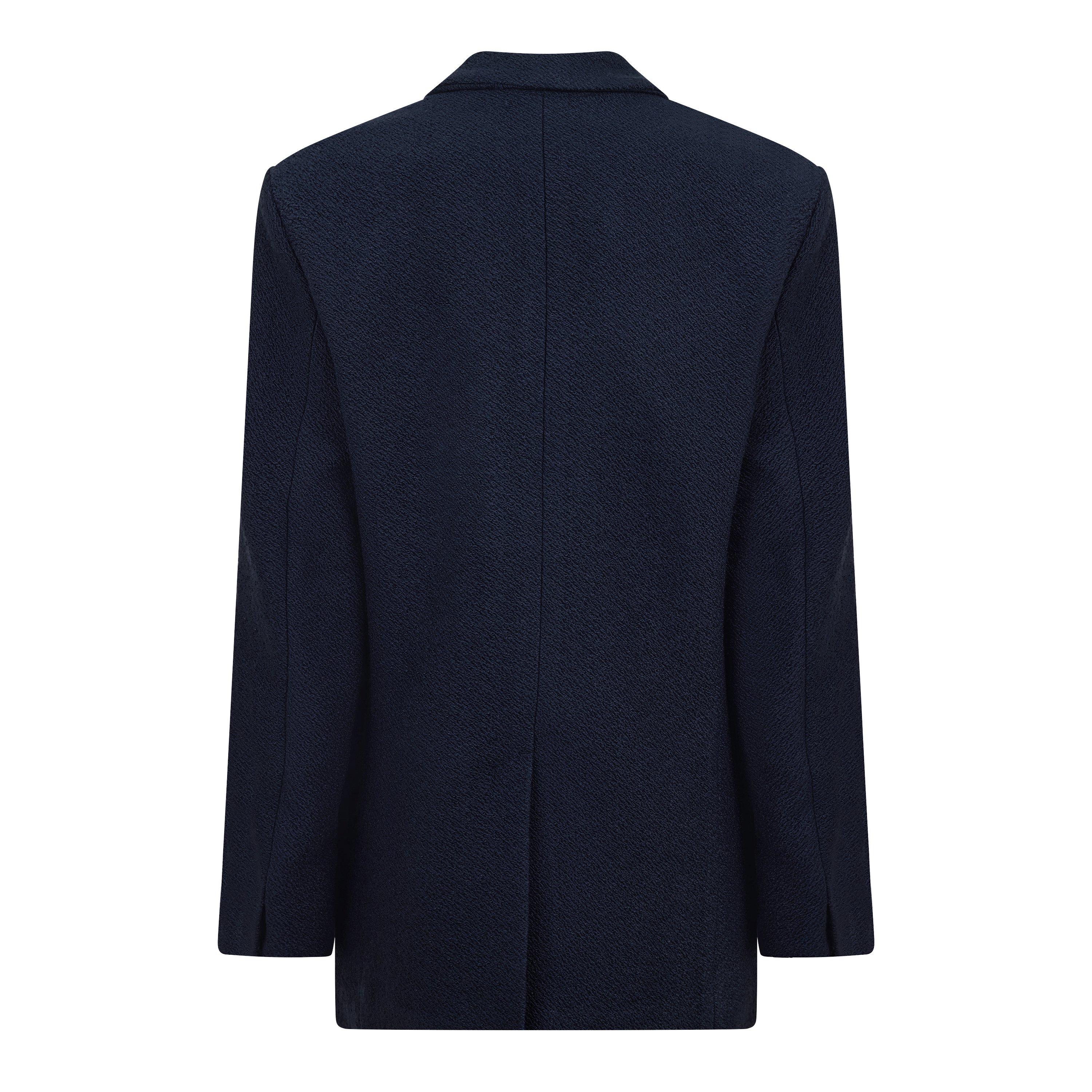 Le Veste D'Homme Oversized Wool Long Sleeve Blazer