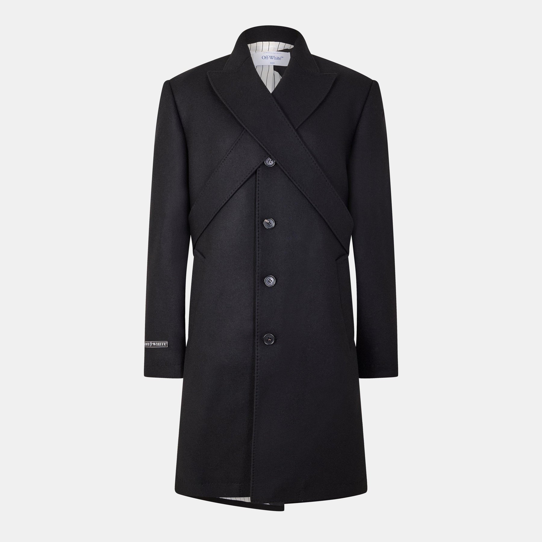 Off Collared Coat Sn99