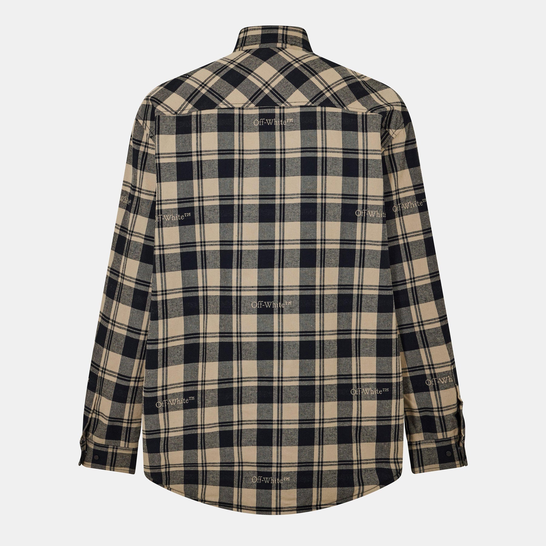 Off Check Overshirt Sn99