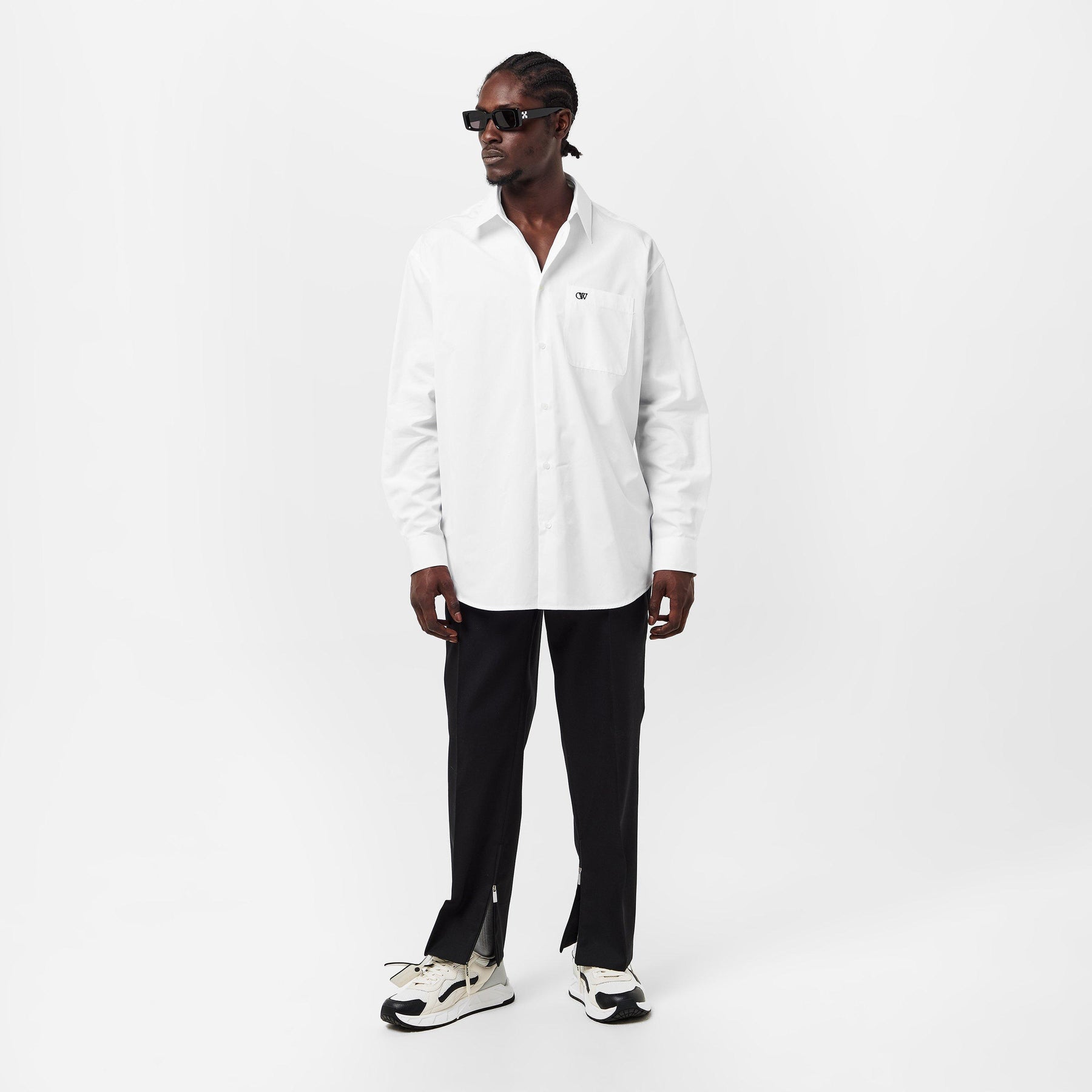 Off Emb Overshirt Sn99