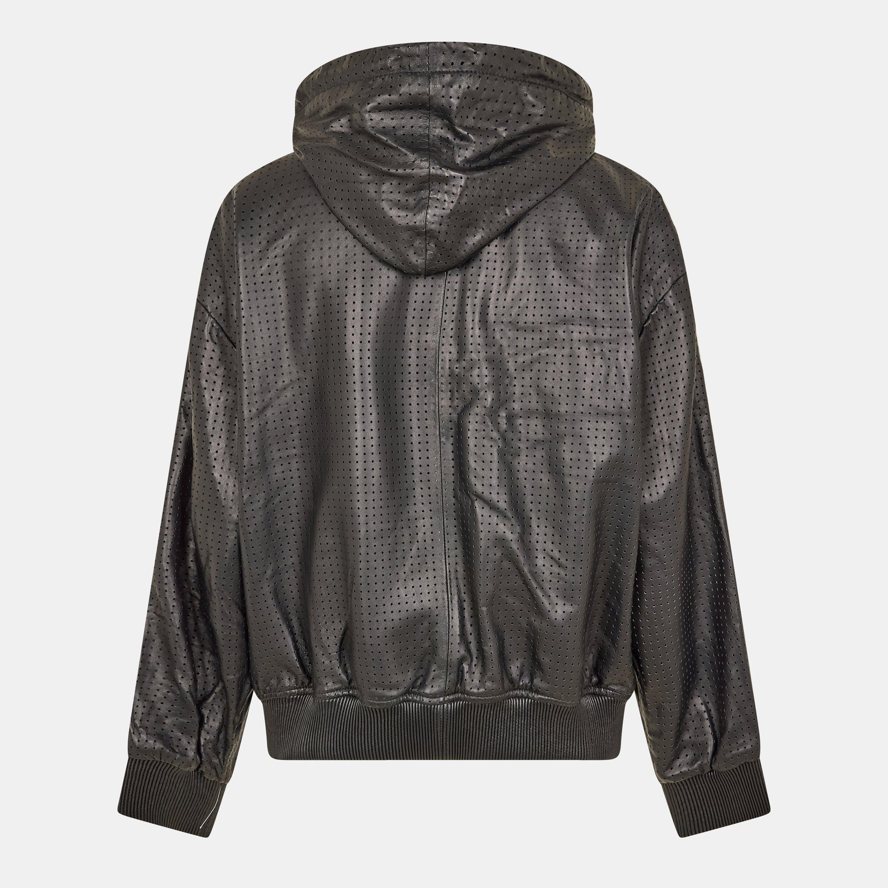 Off Lthr Hood Jkt Sn99