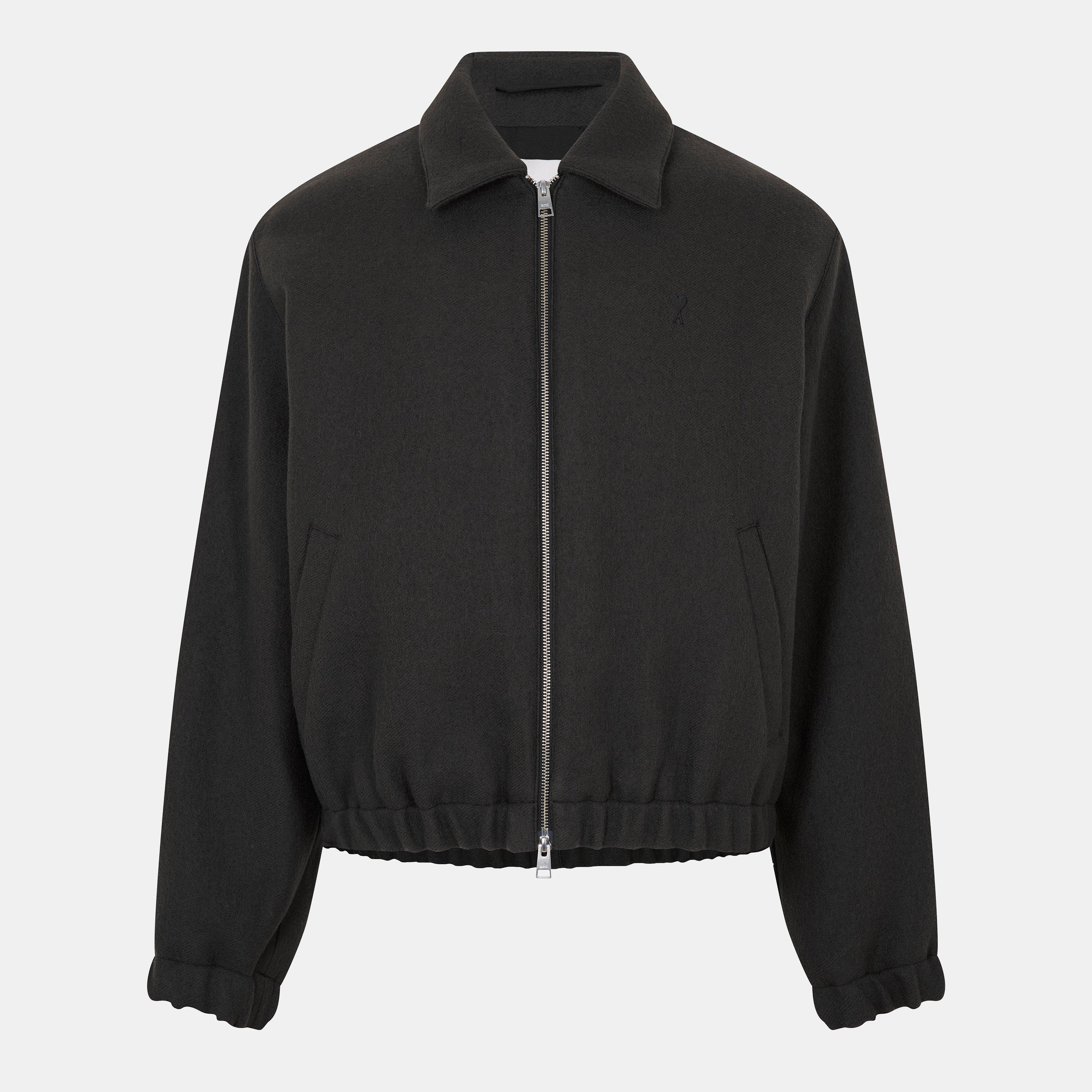 Wool Harrington Jacket