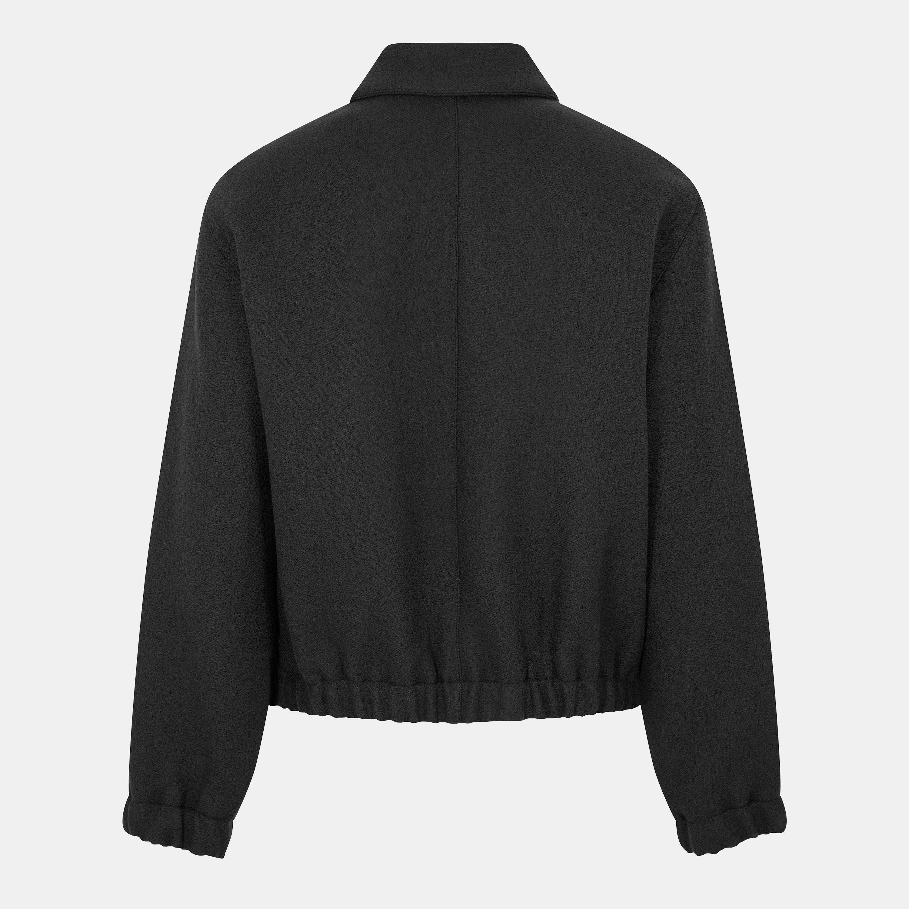 Wool Harrington Jacket