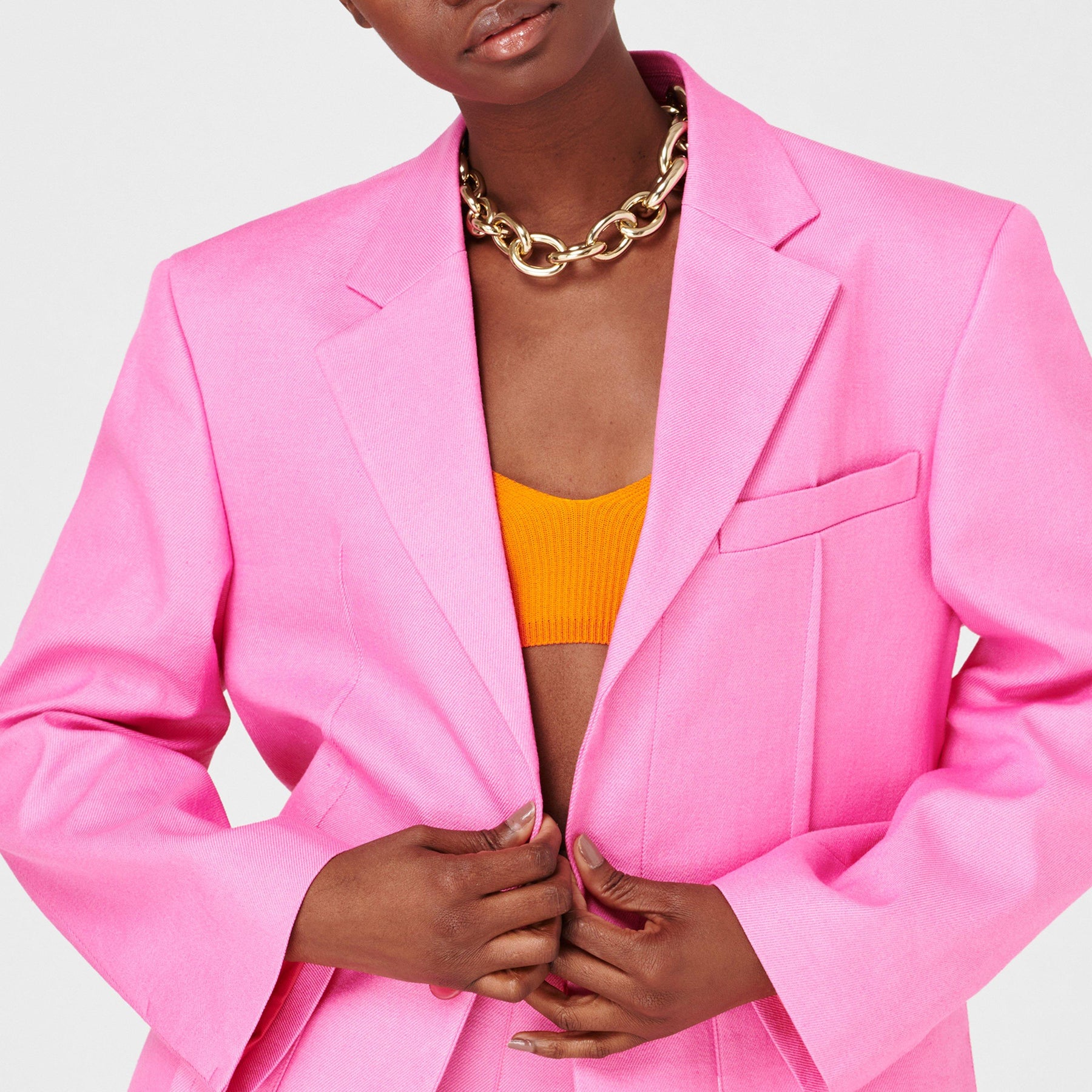 Le D'Homme Oversized Suit Jacket