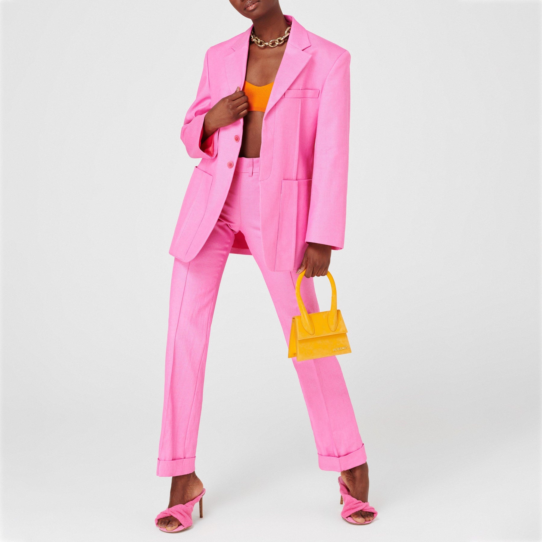 Le D'Homme Oversized Suit Jacket