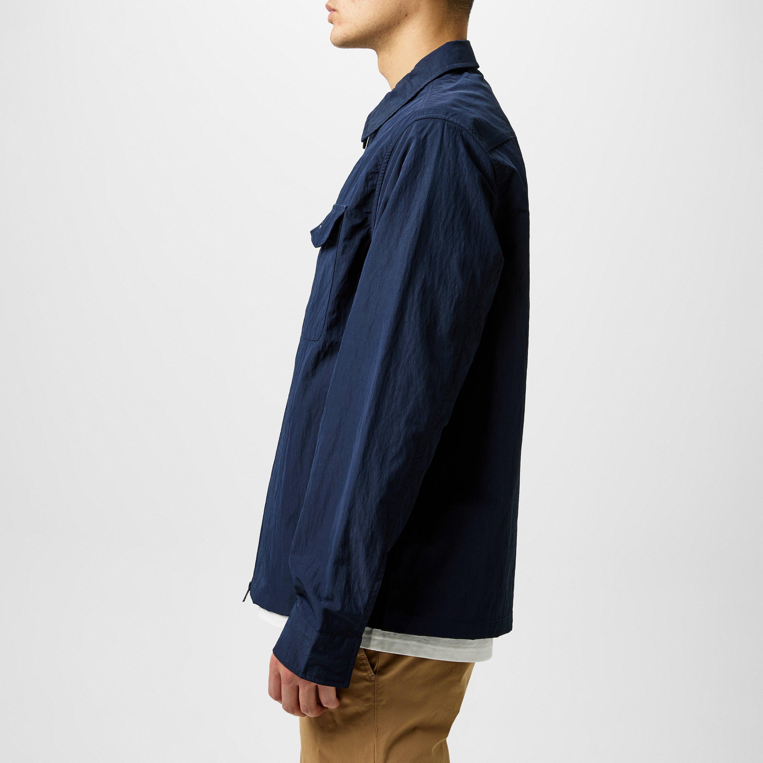 Long Sleeve Zip Overshirt