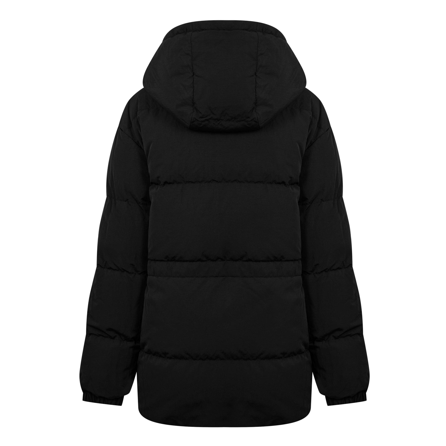 Reversible Check Nylon Puffer Jacket