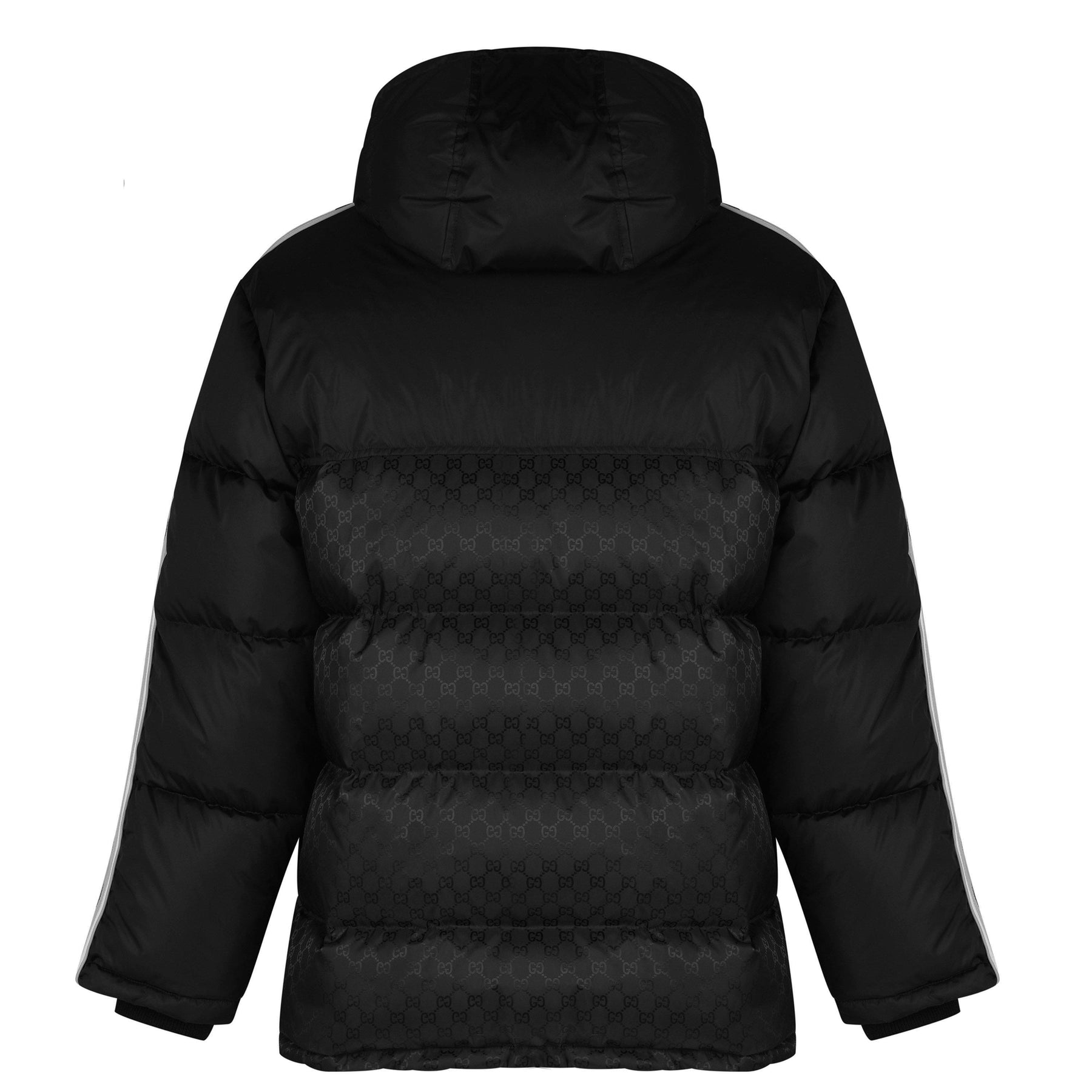 GG Jacquard Nylon Padded Coat