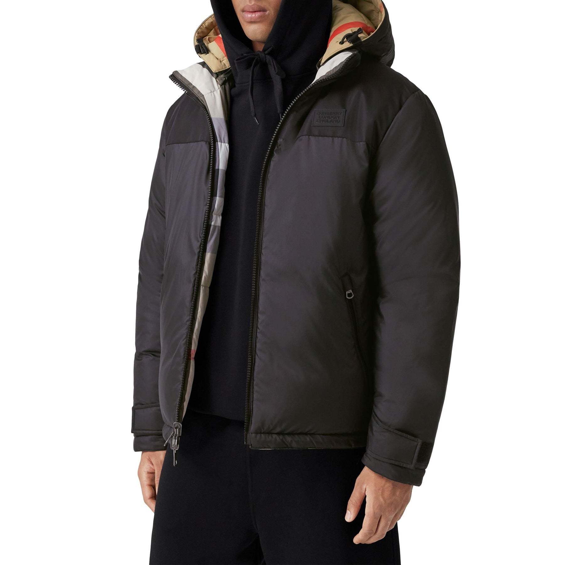 Reversible Recycled Nylon Puffer Jacket