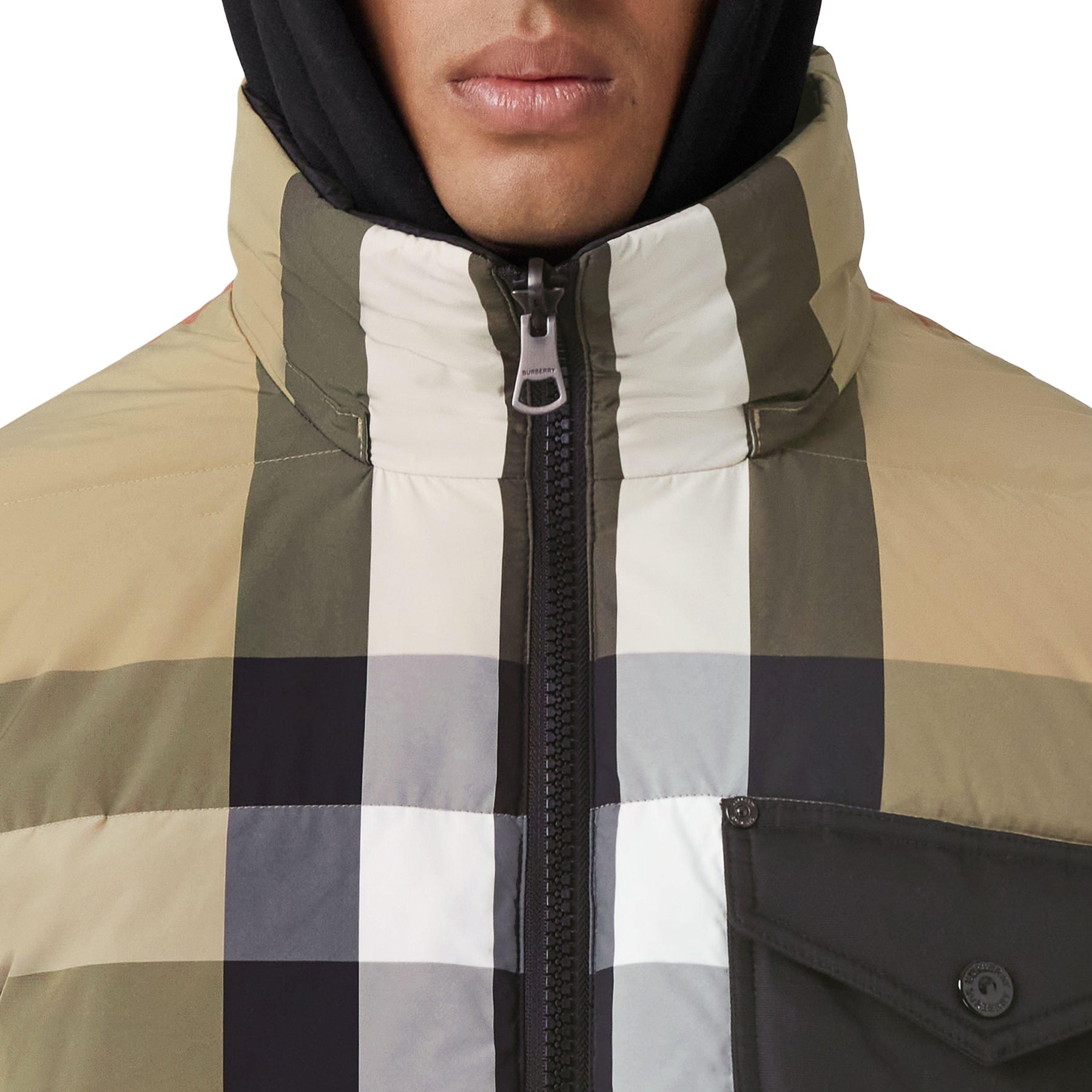 Reversible Recycled Nylon Puffer Jacket