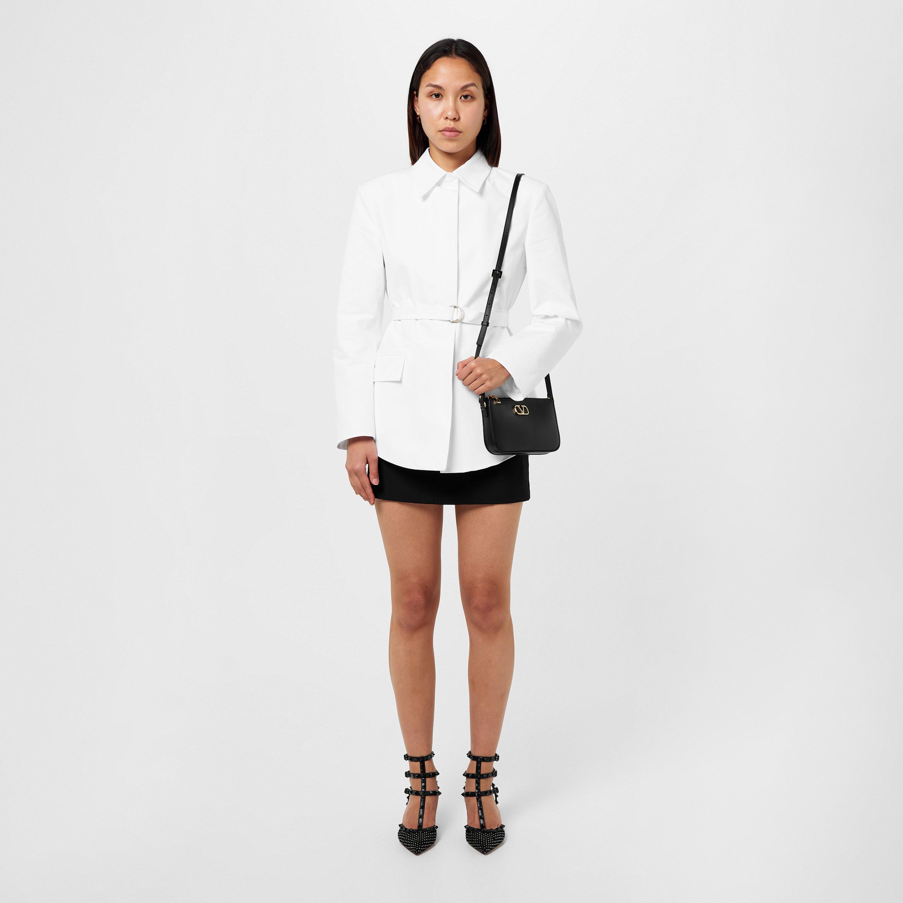 Poplin Belted Shirt Jacket