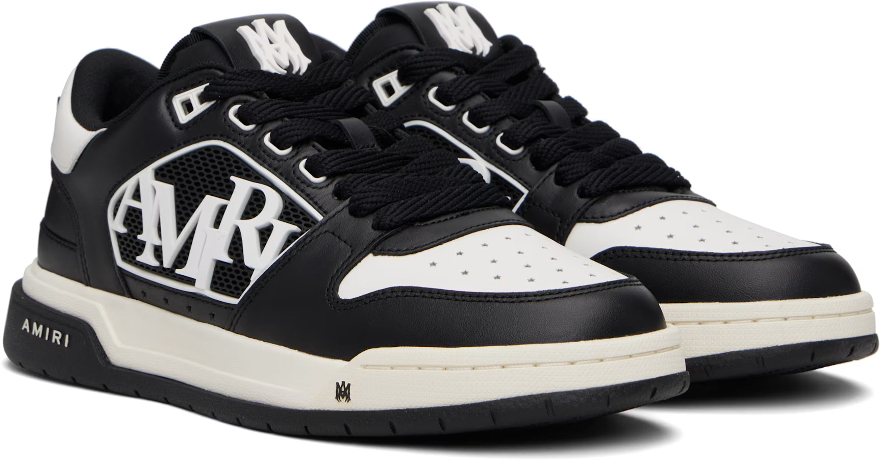 Black & White Classic Low Sneakers