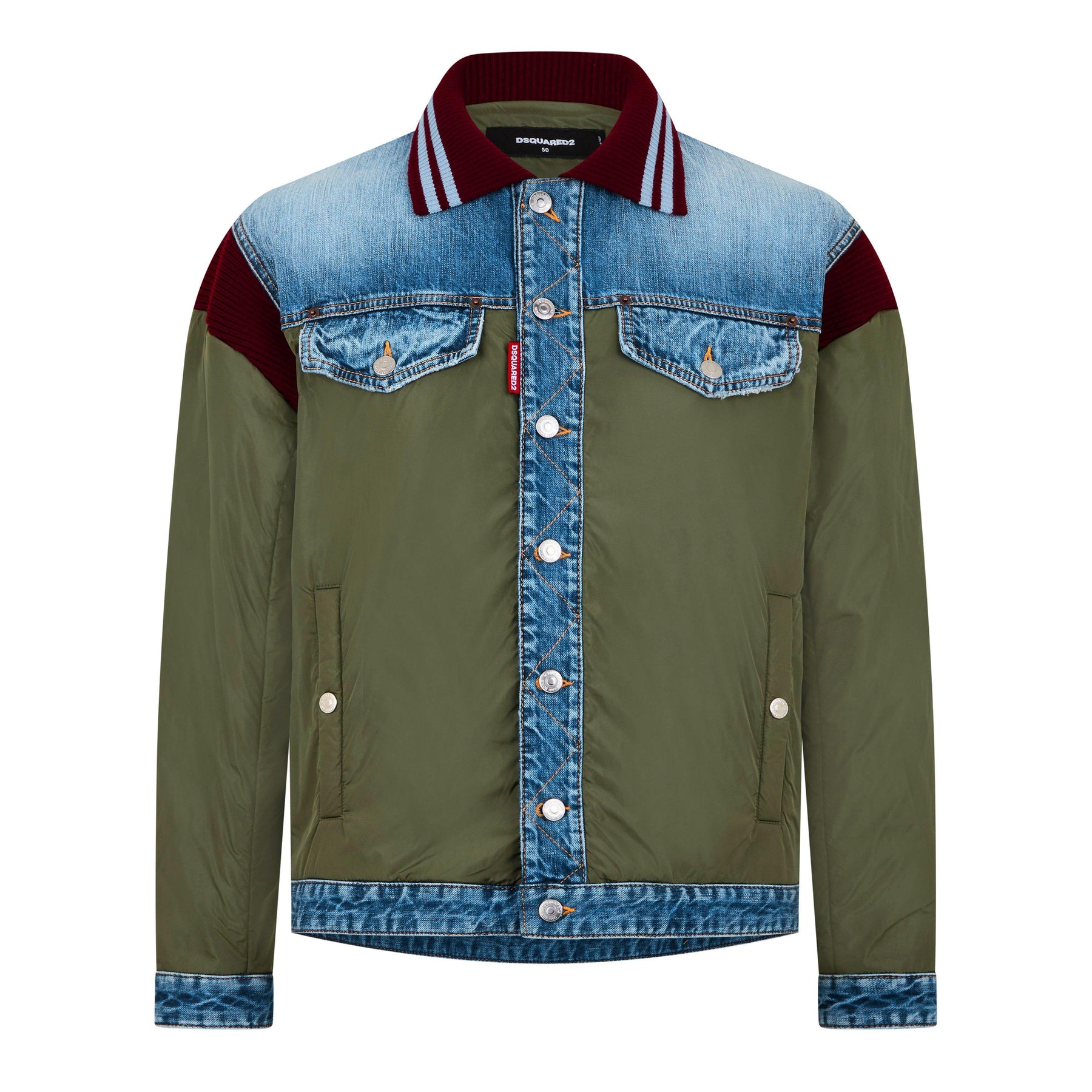 Varsity Denim Jacket