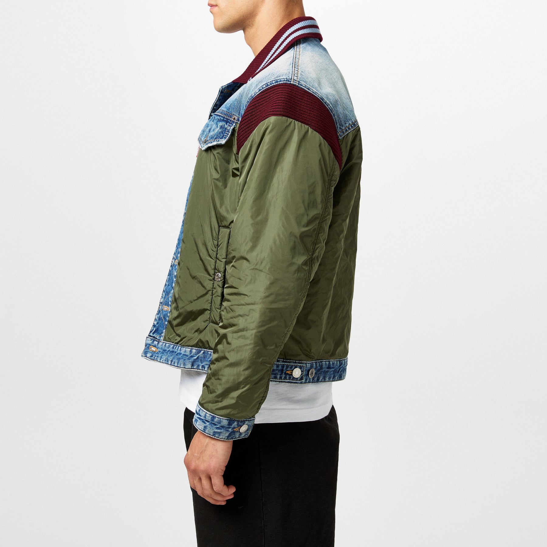 Varsity Denim Jacket