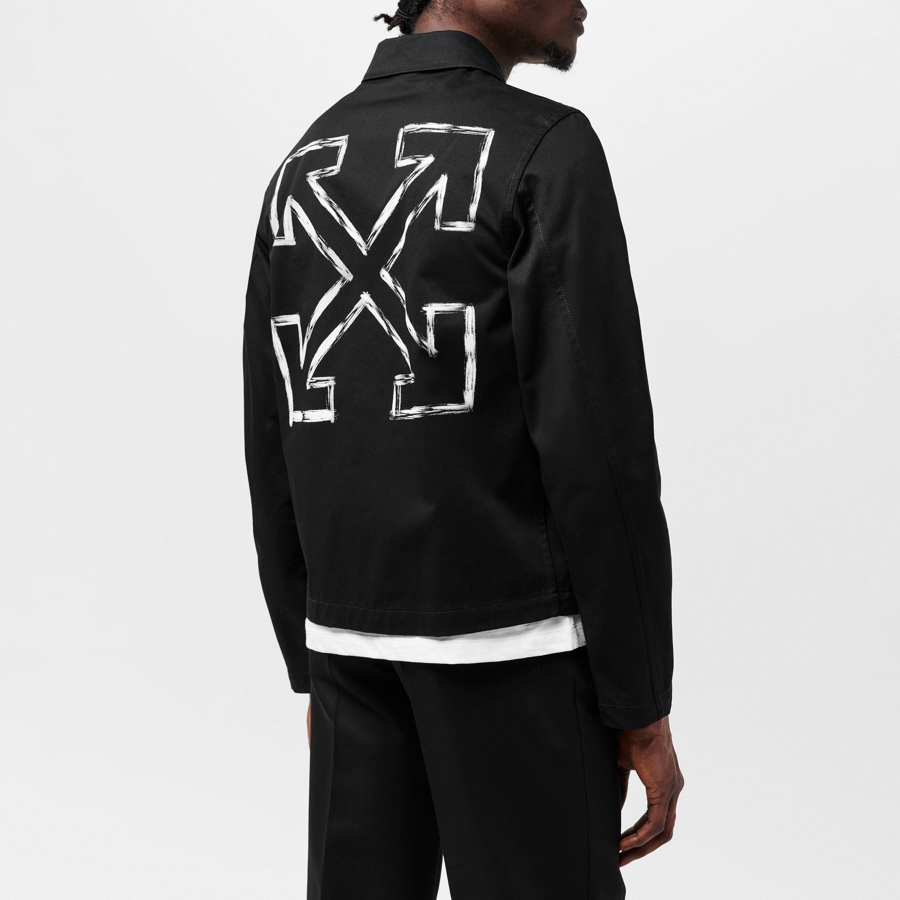 Arrow Long Sleeve Zip Overshirt