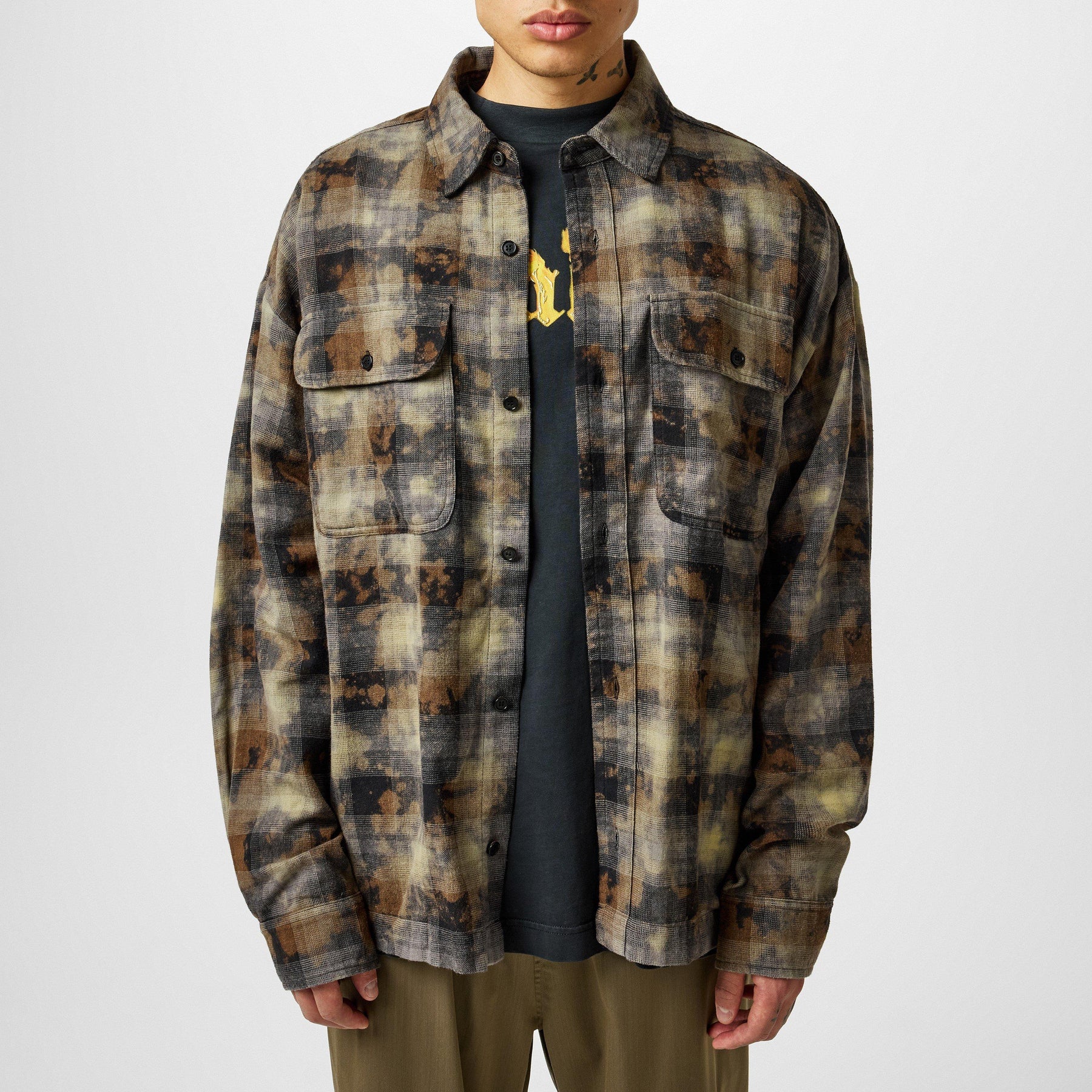Logo Checkered Shirt