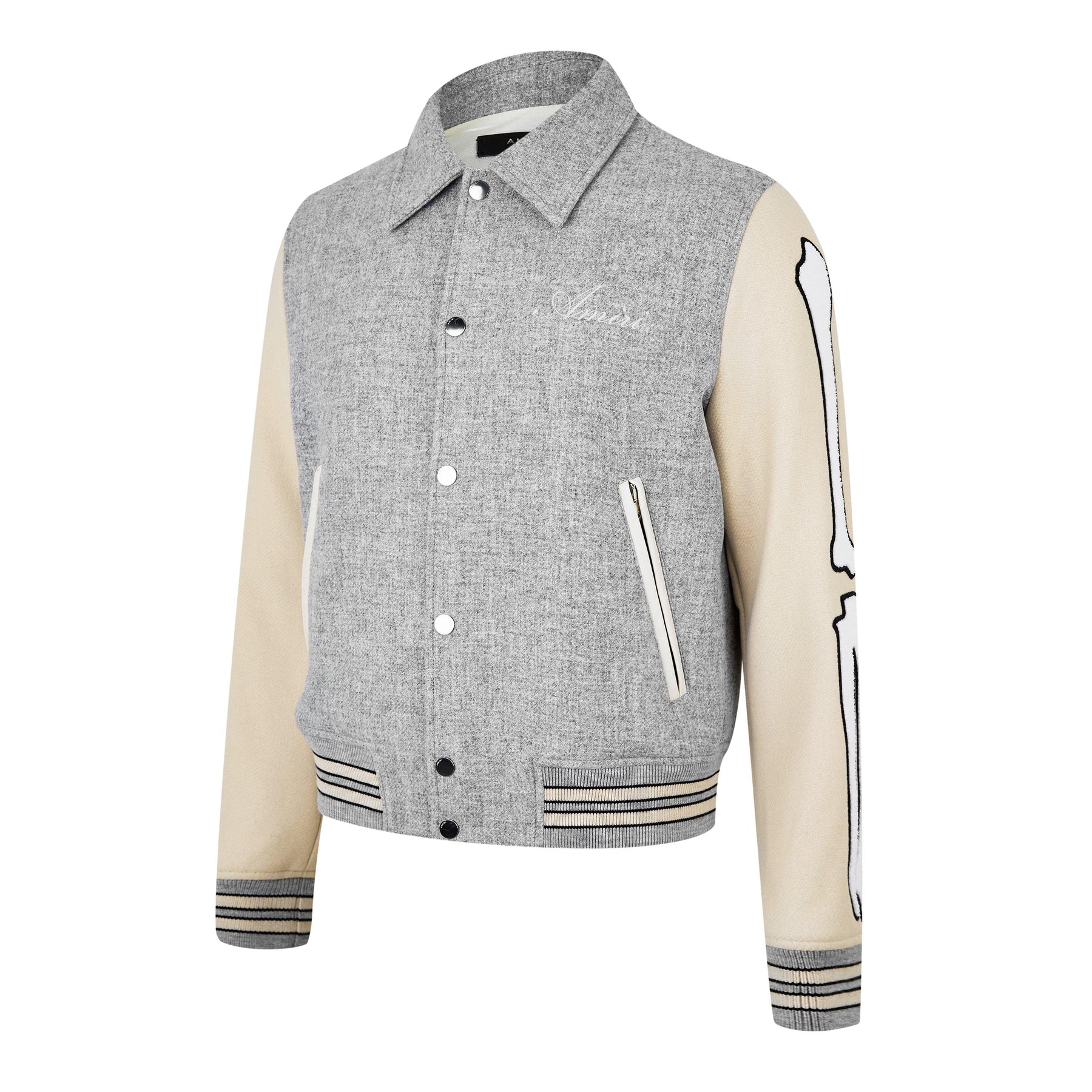 Bones Wool Varsity Jacket