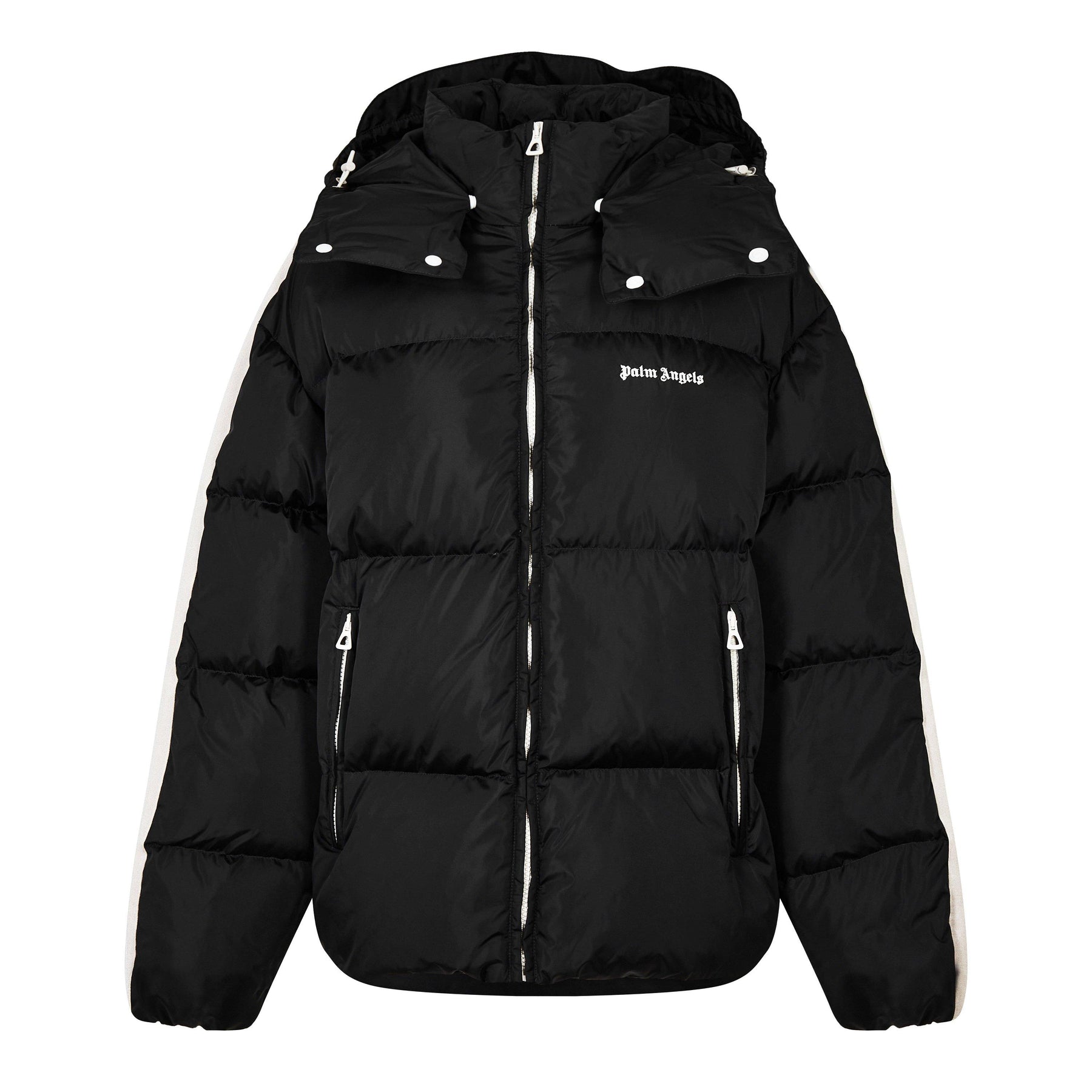 Hood Logo Puffer Jacket