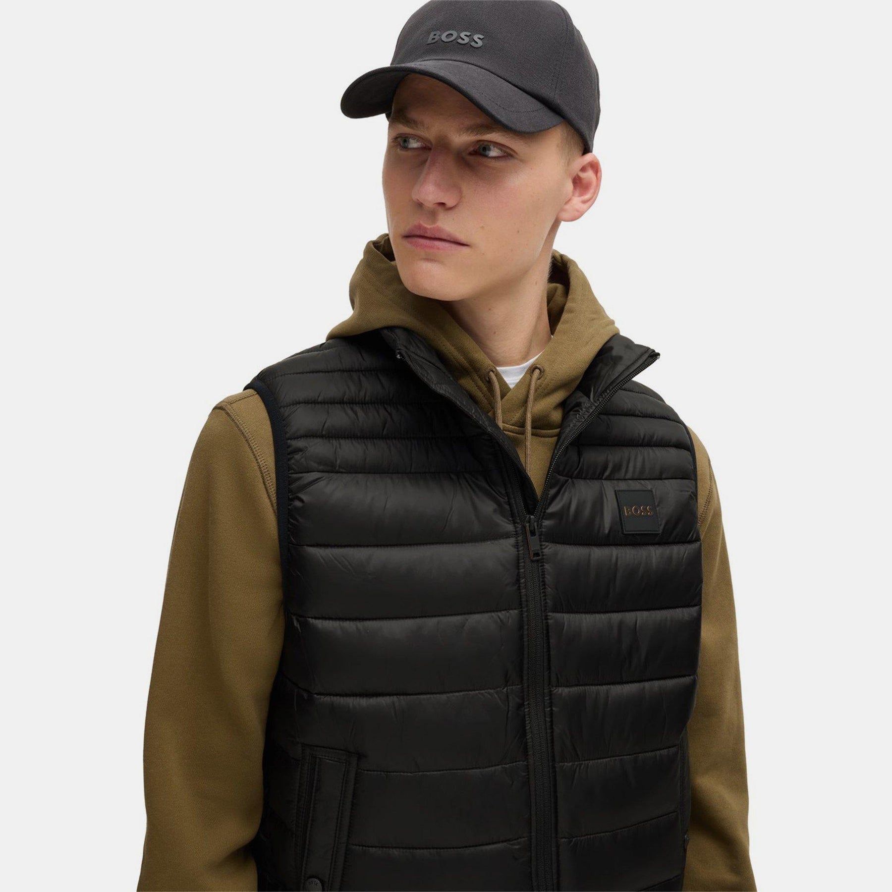 Water-Repellent Logo-Patch Gilet