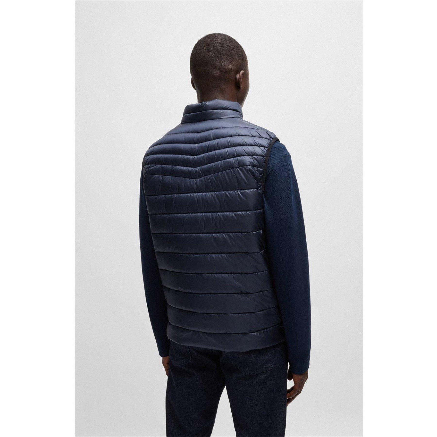 Water-Repellent Logo-Patch Gilet