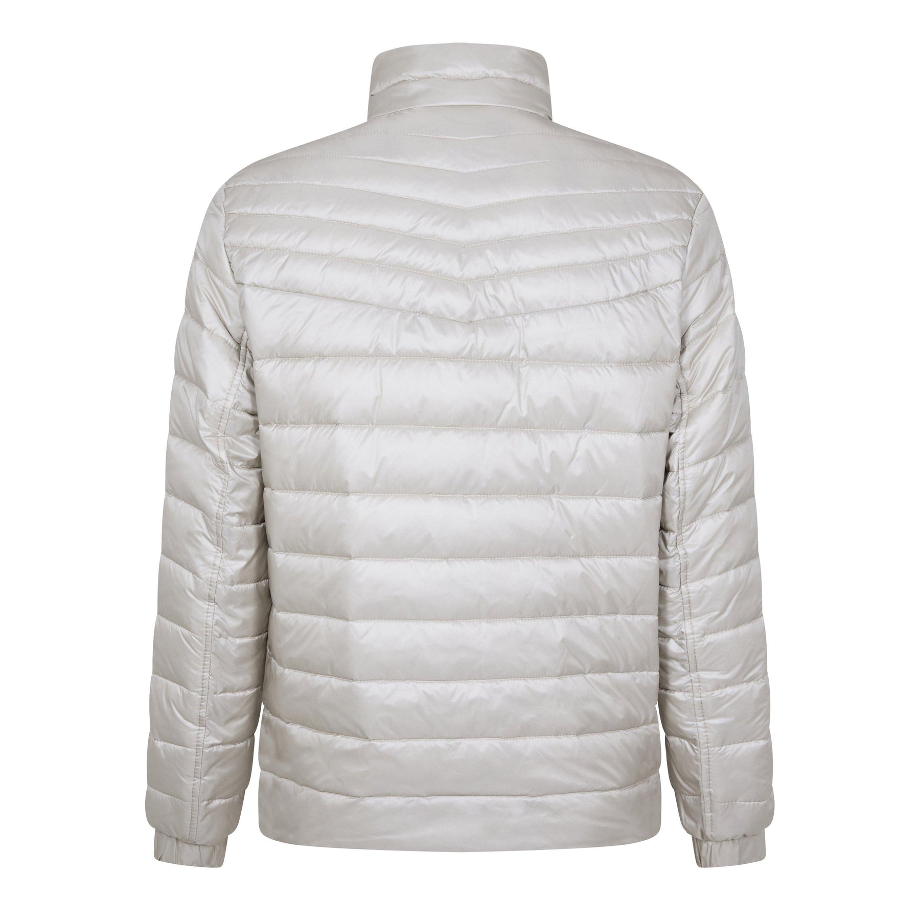 Water-Repellent Logo Badge Padded Jacket