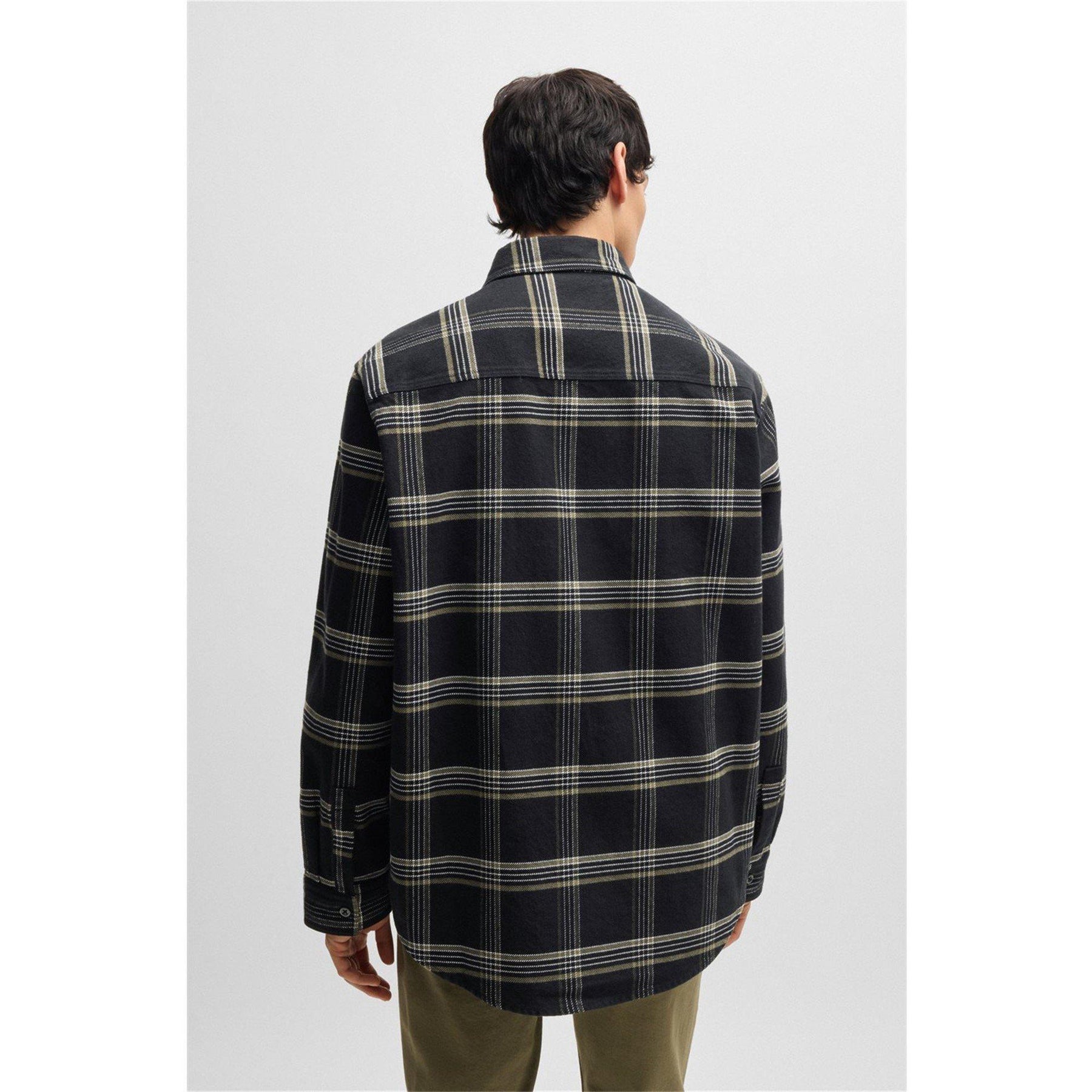 Oversized Check Cotton Shirt