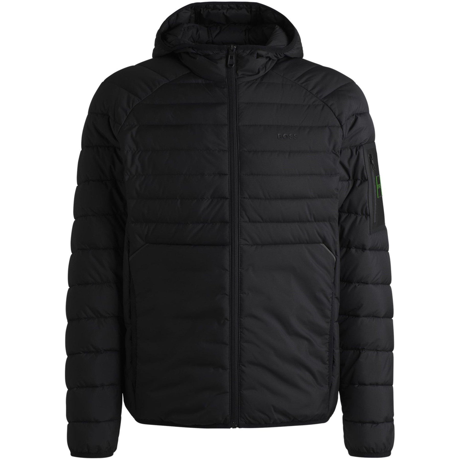 Water-Repellent Reflective Detail Puffer Jacket