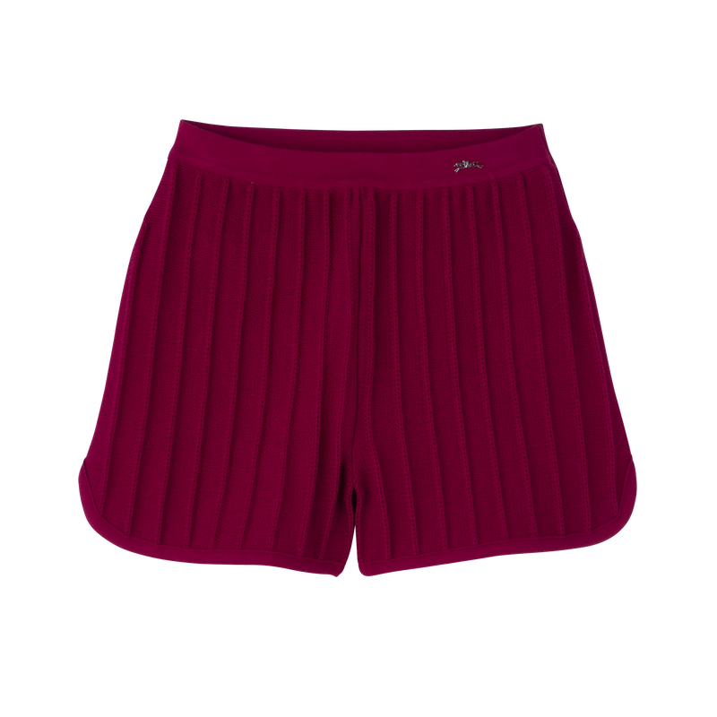 Shorts Beetroot - Knit