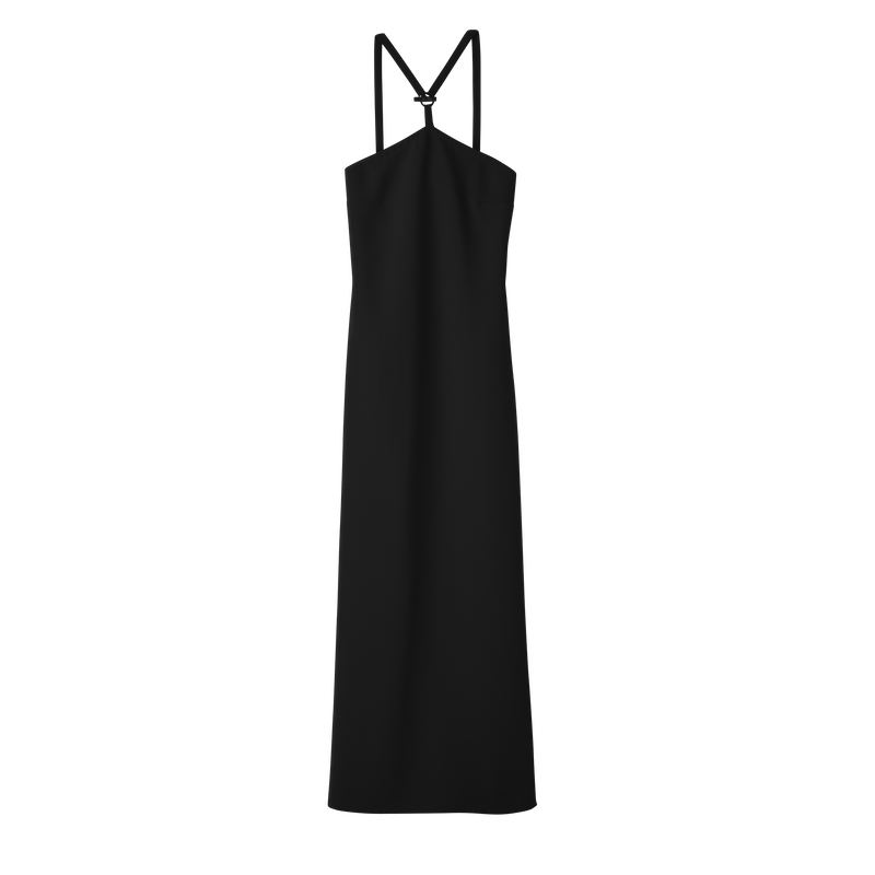 Long dress Black - Crepe