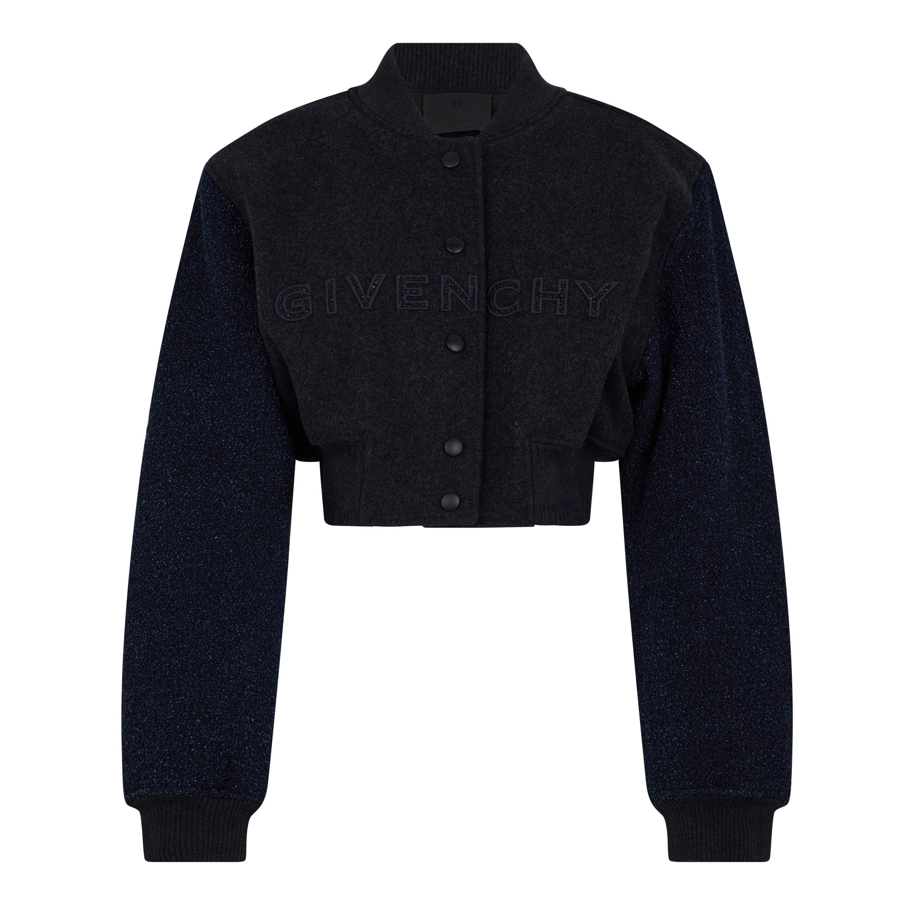 Cropped Varsity Jacket