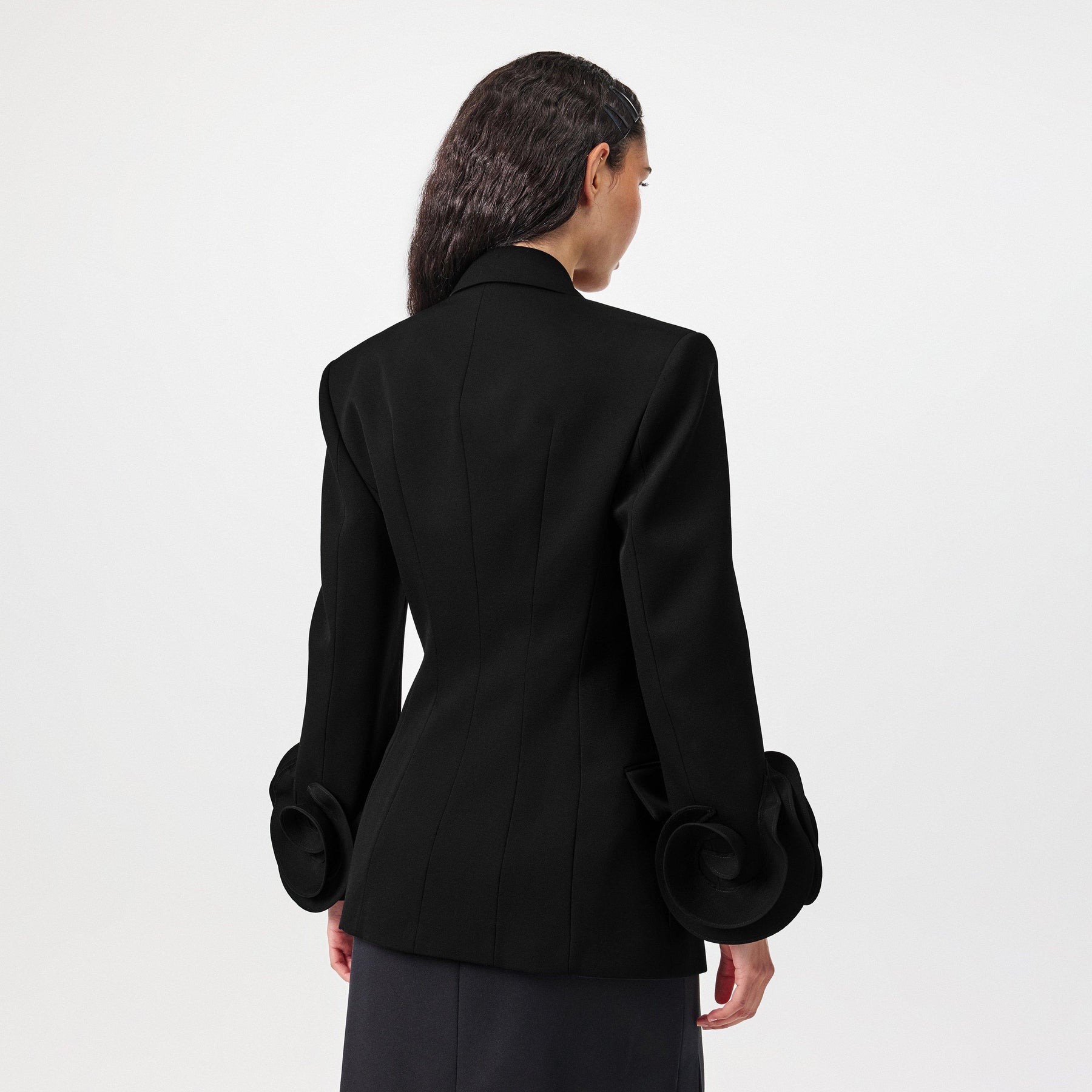 Rose Grisaille Blazer