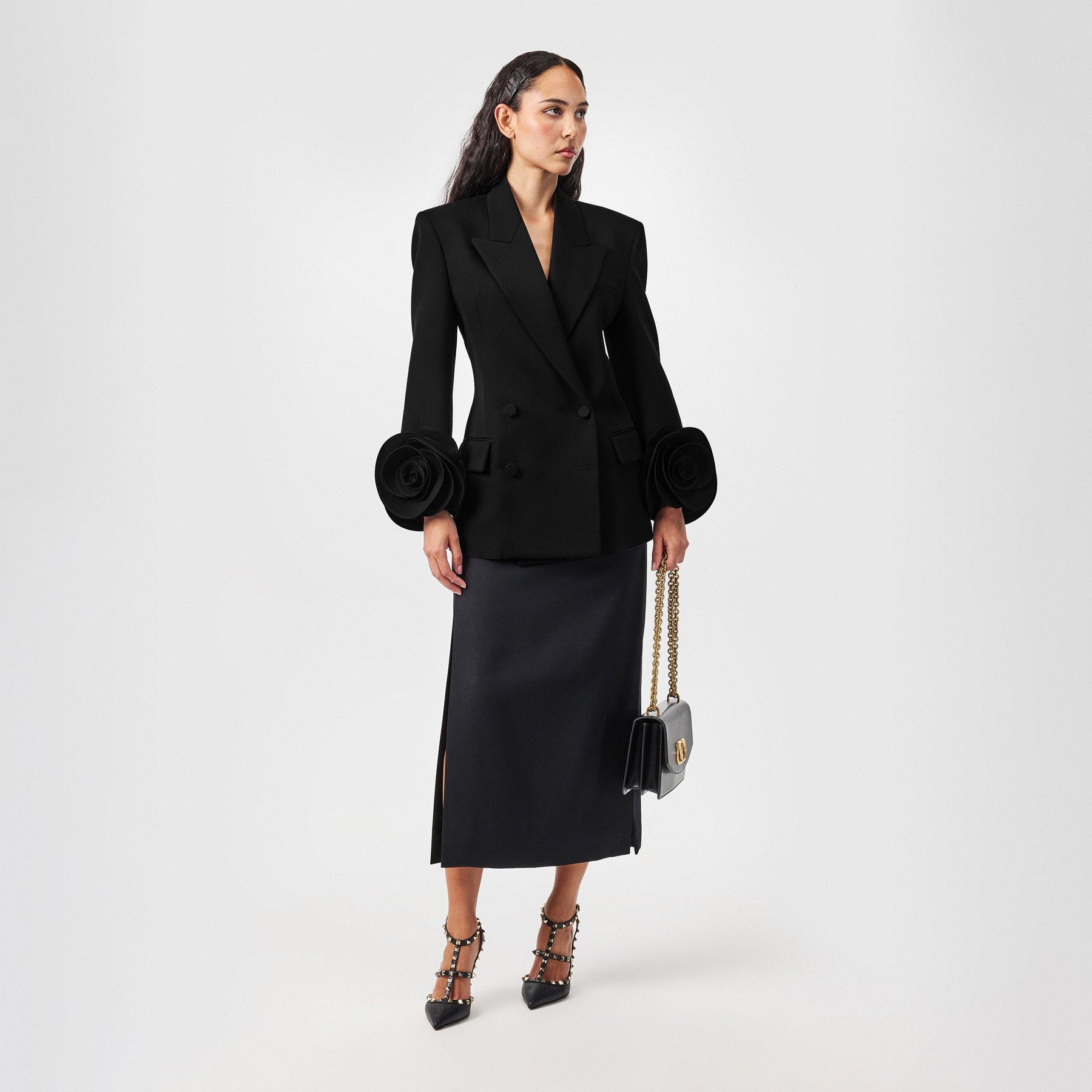 Rose Grisaille Blazer