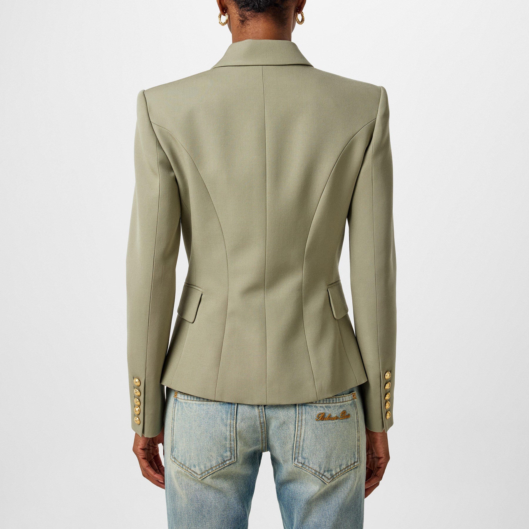 Grain De Poudre 6-Button Jacket