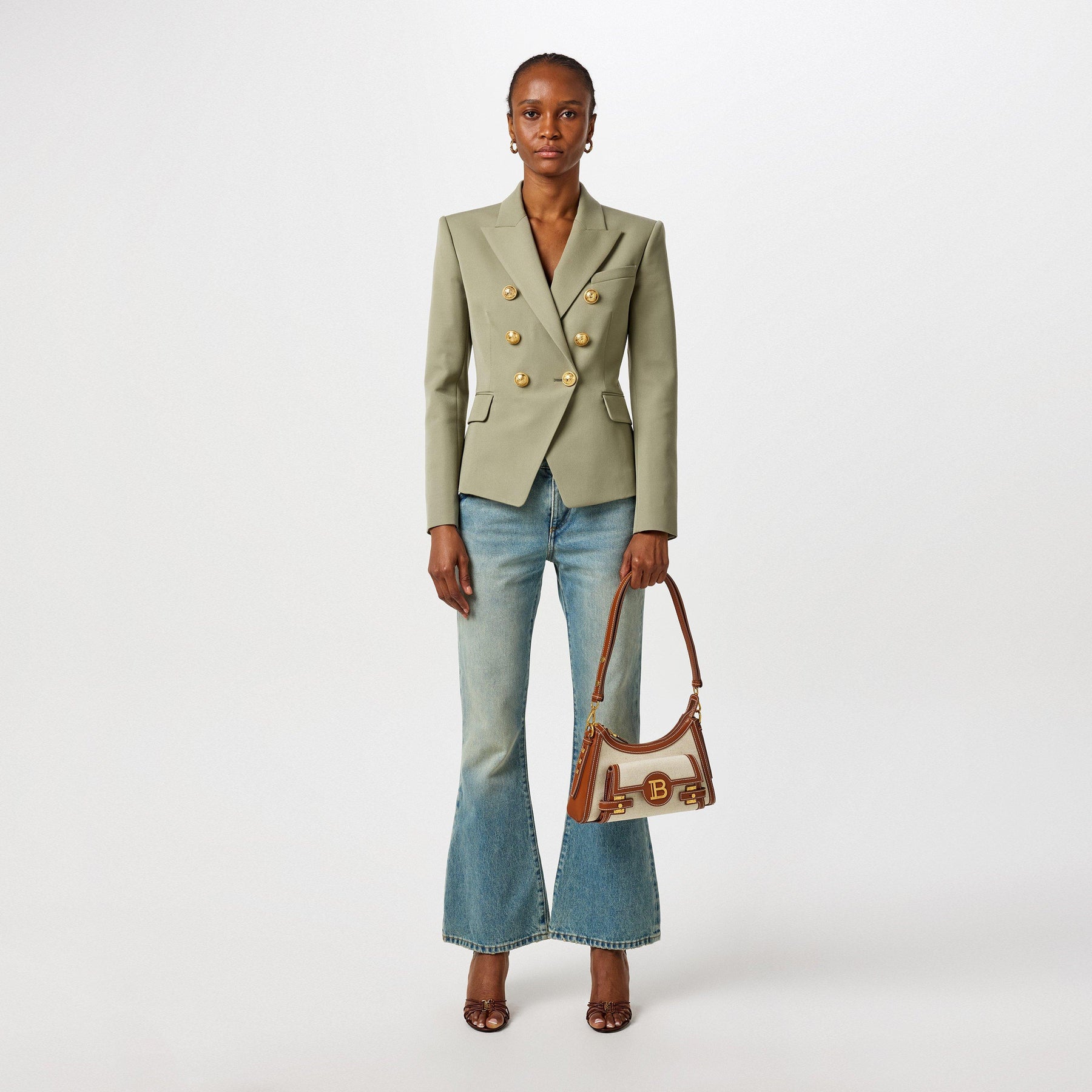 Grain De Poudre 6-Button Jacket