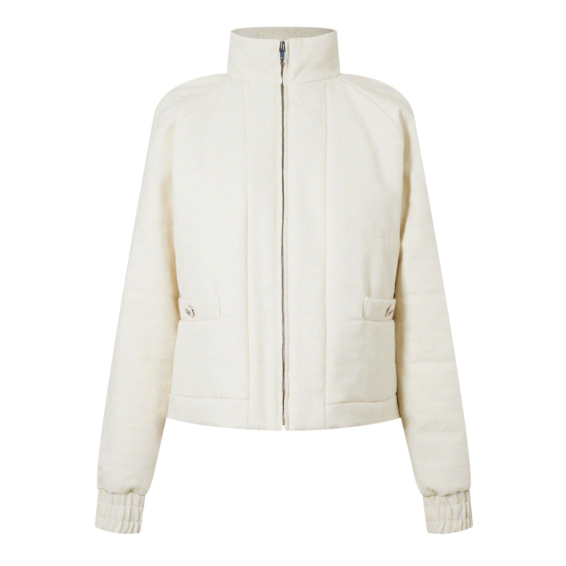 GG Canvas Bomber Jacket
