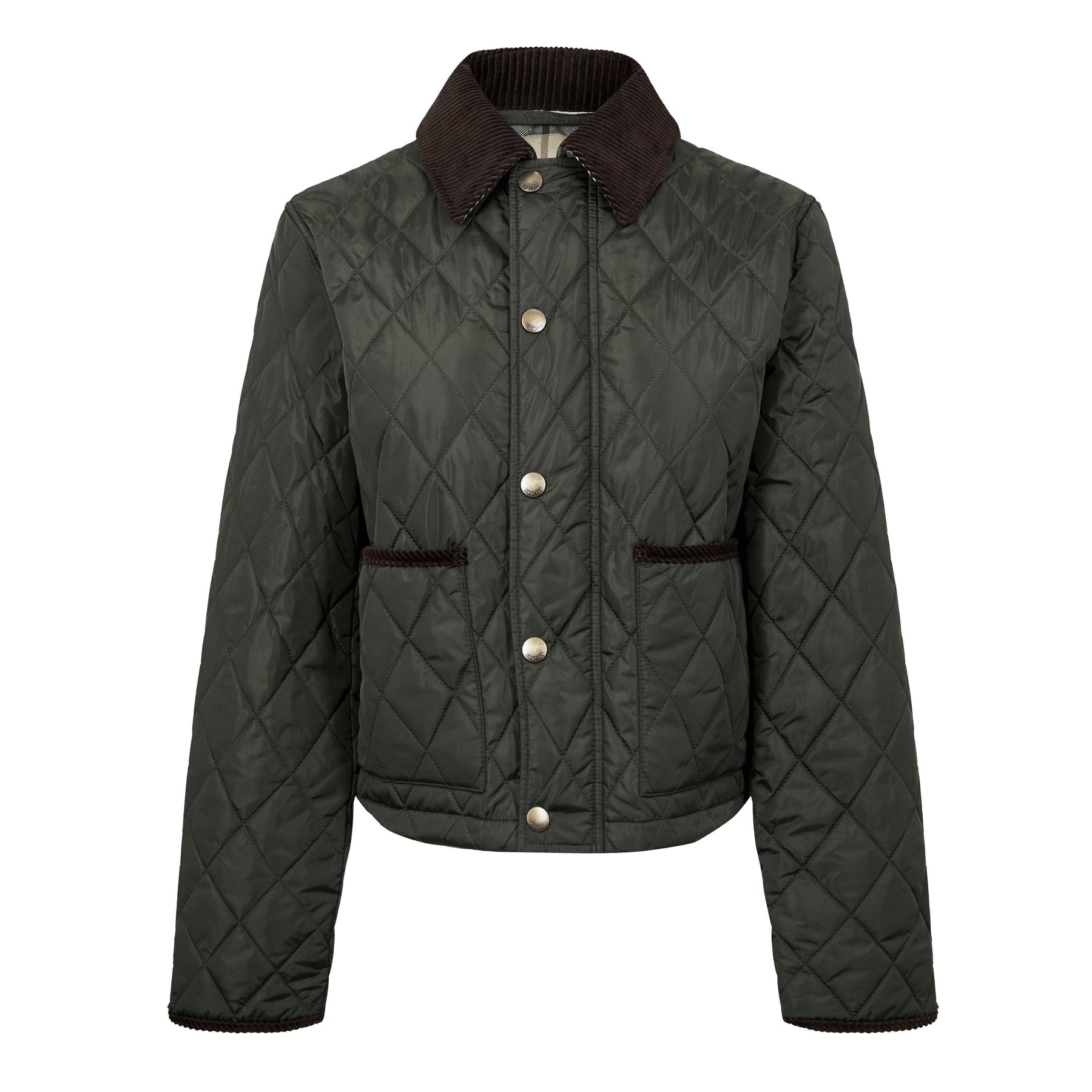 Cropped Quilted Jacket