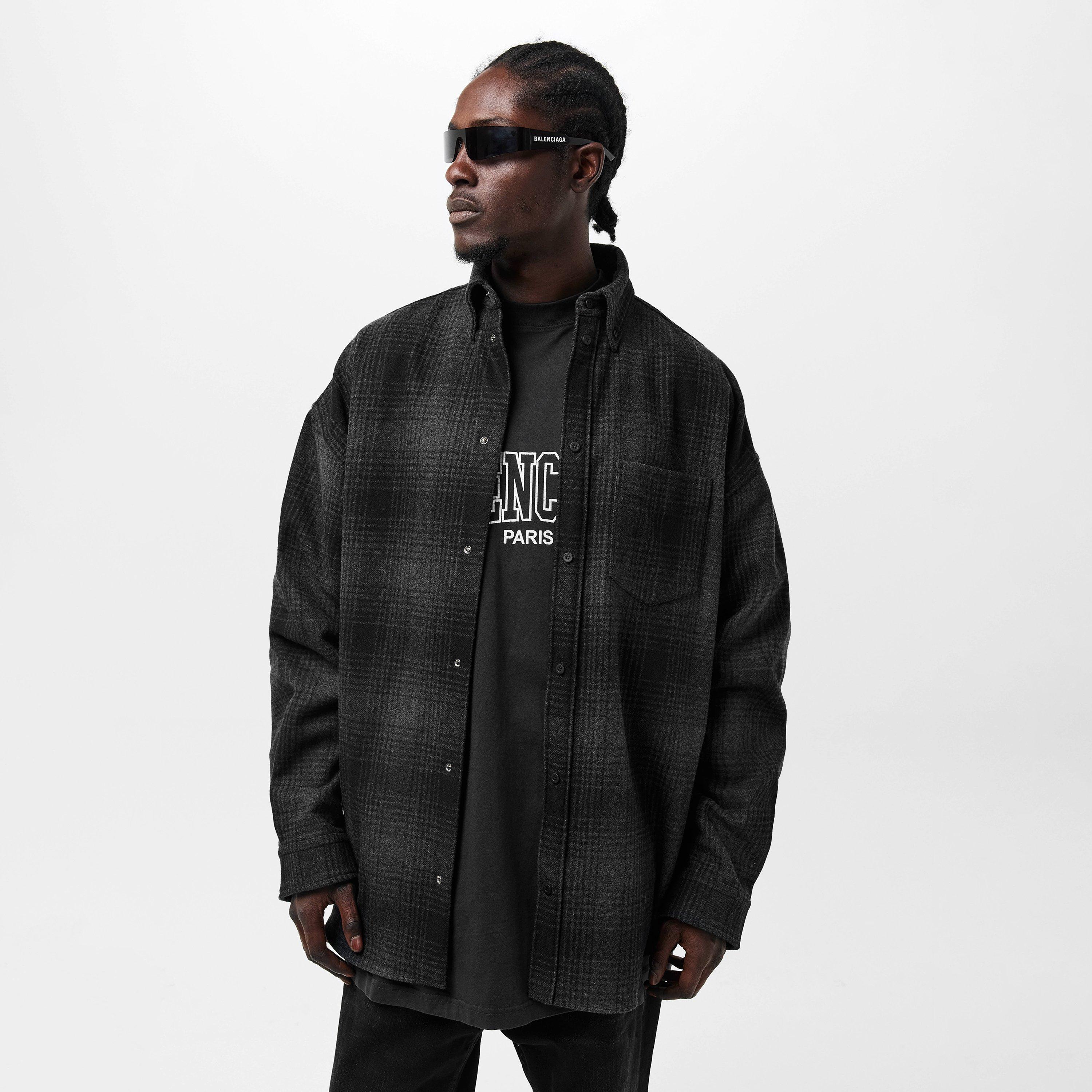 Oversized Check Shirt