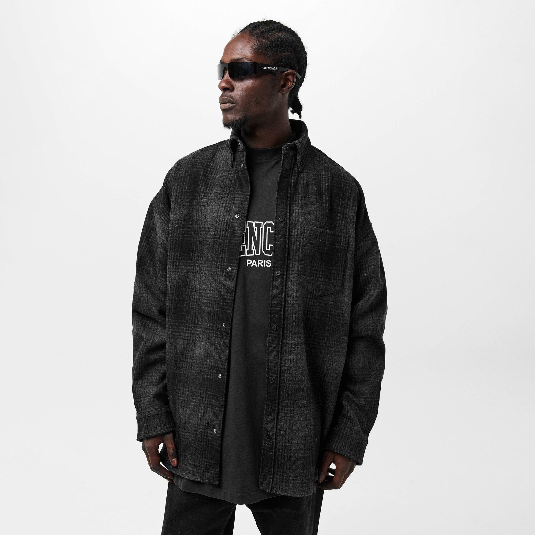 Oversized Check Shirt