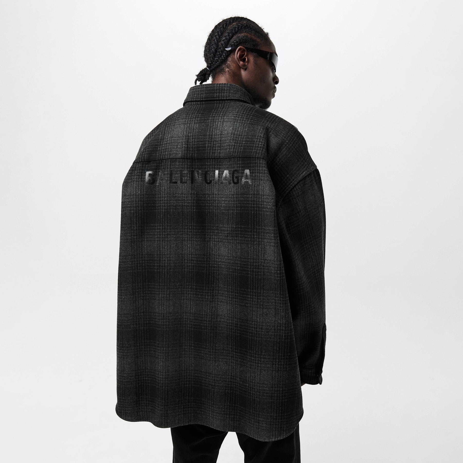 Oversized Check Shirt