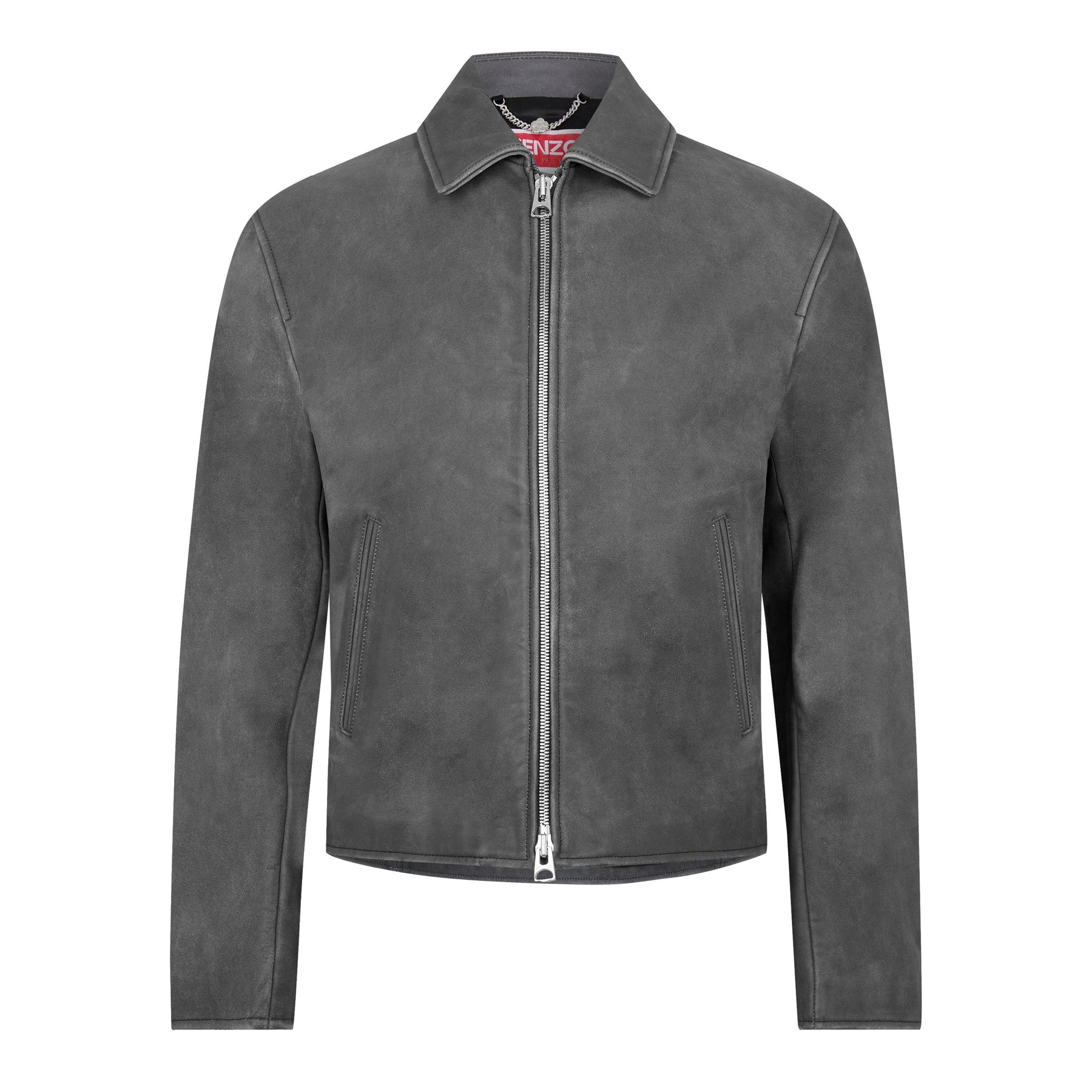 Washed Leather Jacket