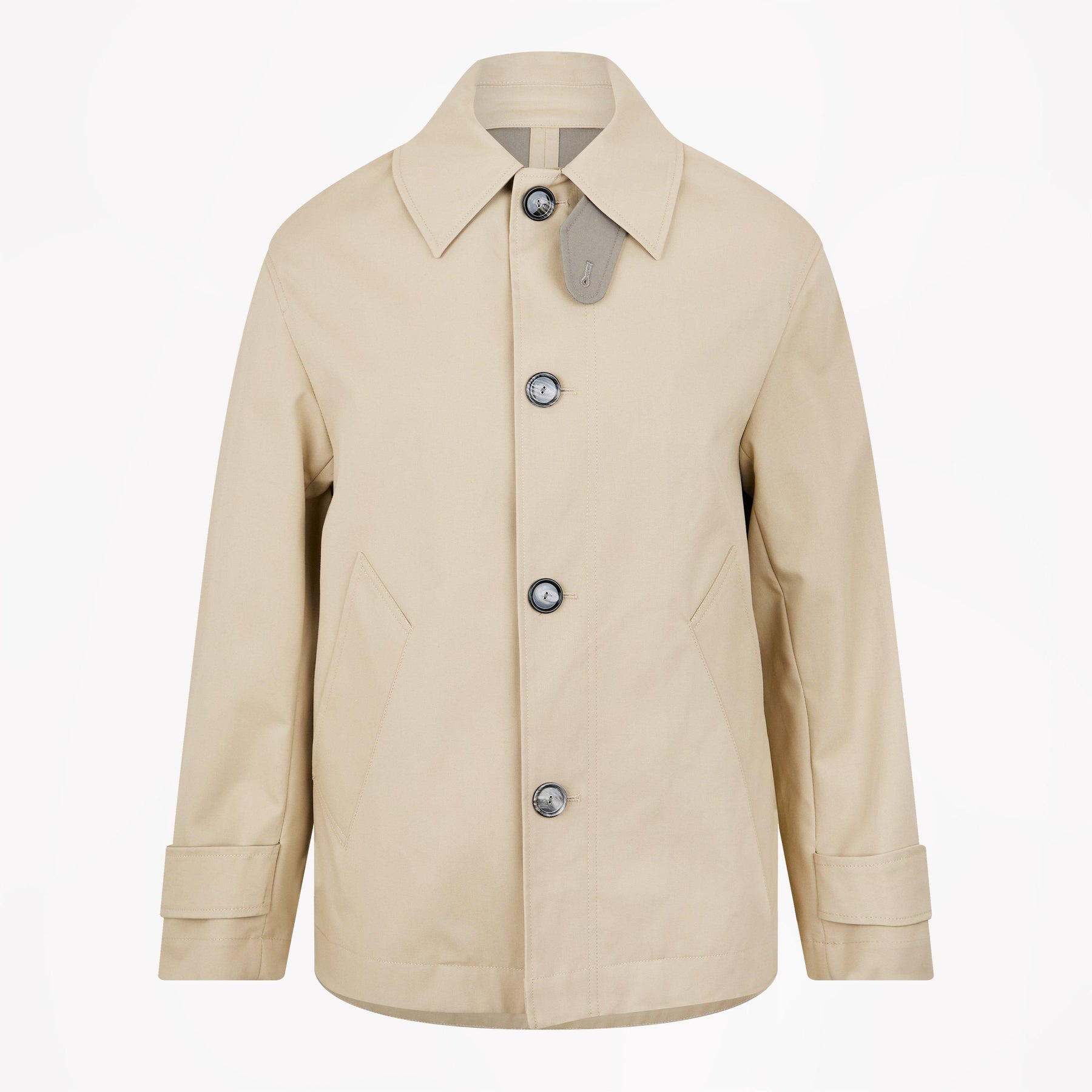 Single-Breasted Buttoned Jacket