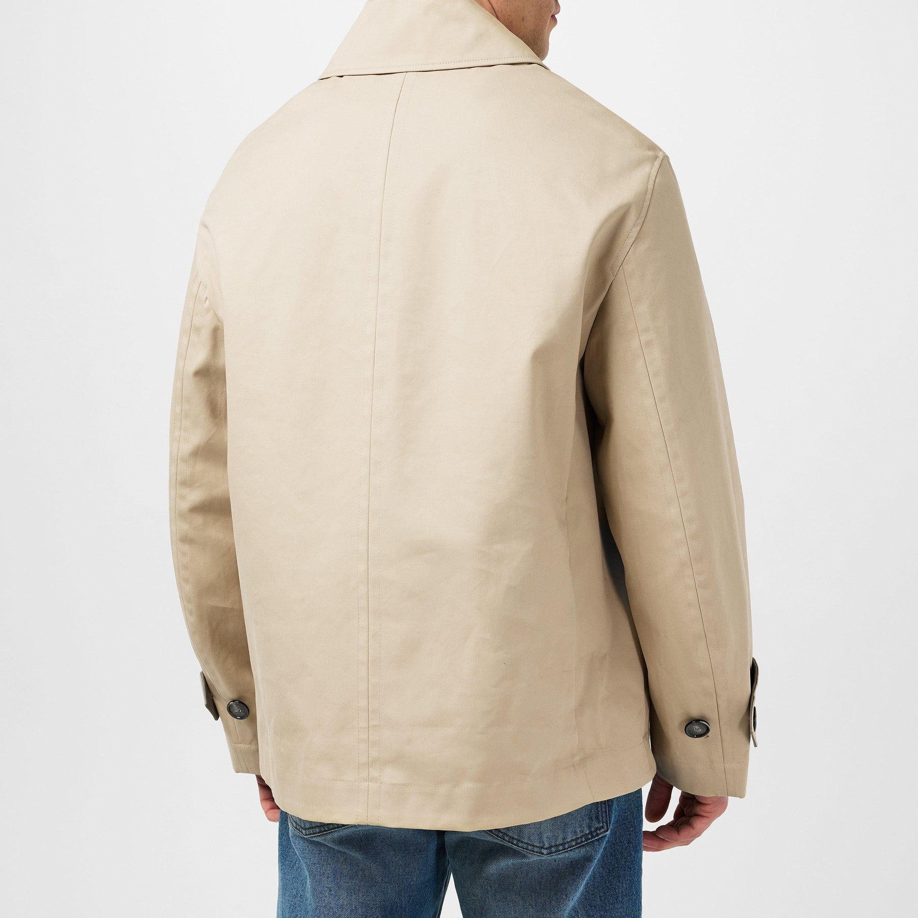 Single-Breasted Buttoned Jacket